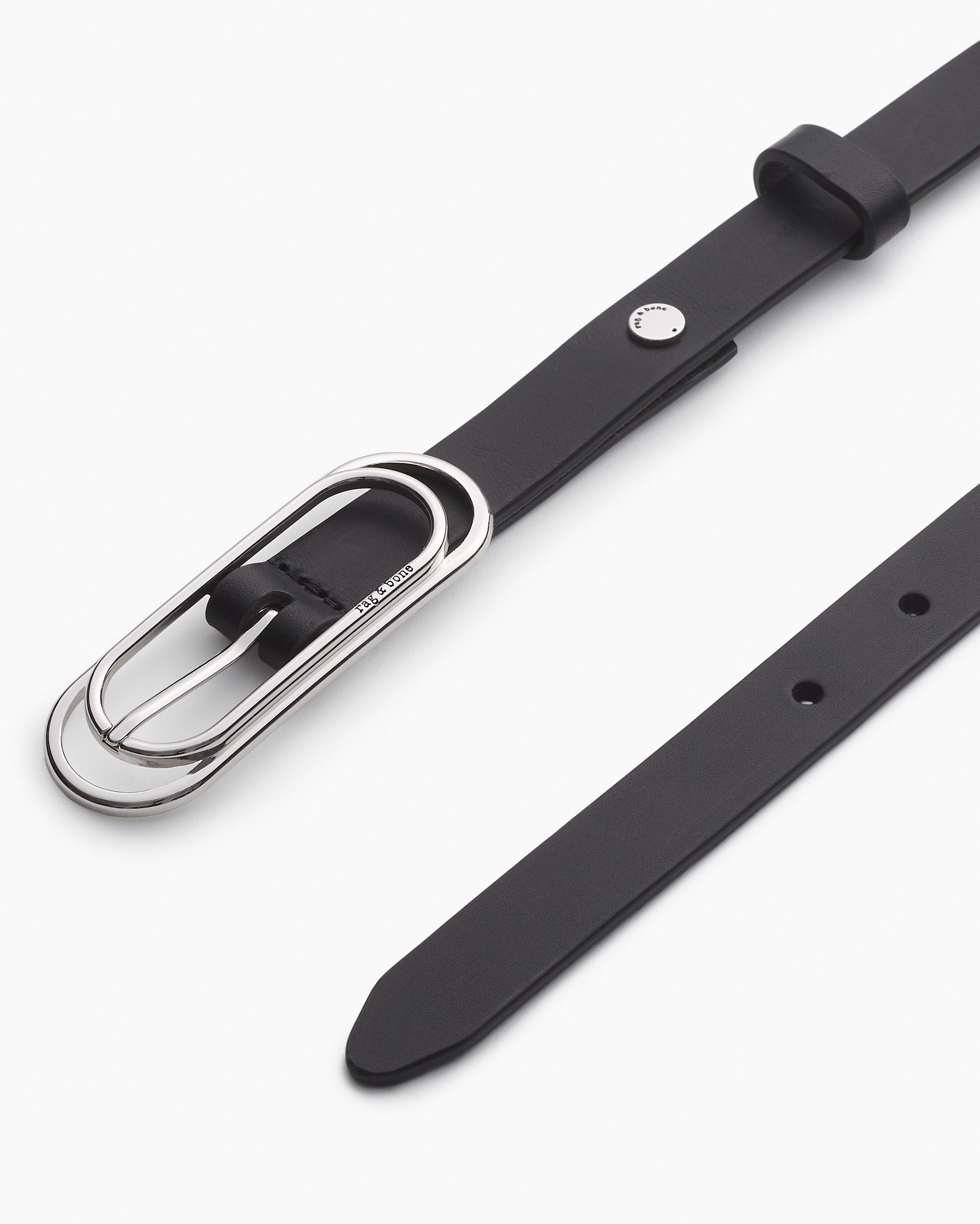 Duo Rounded Rebound Leather Belt image number 3