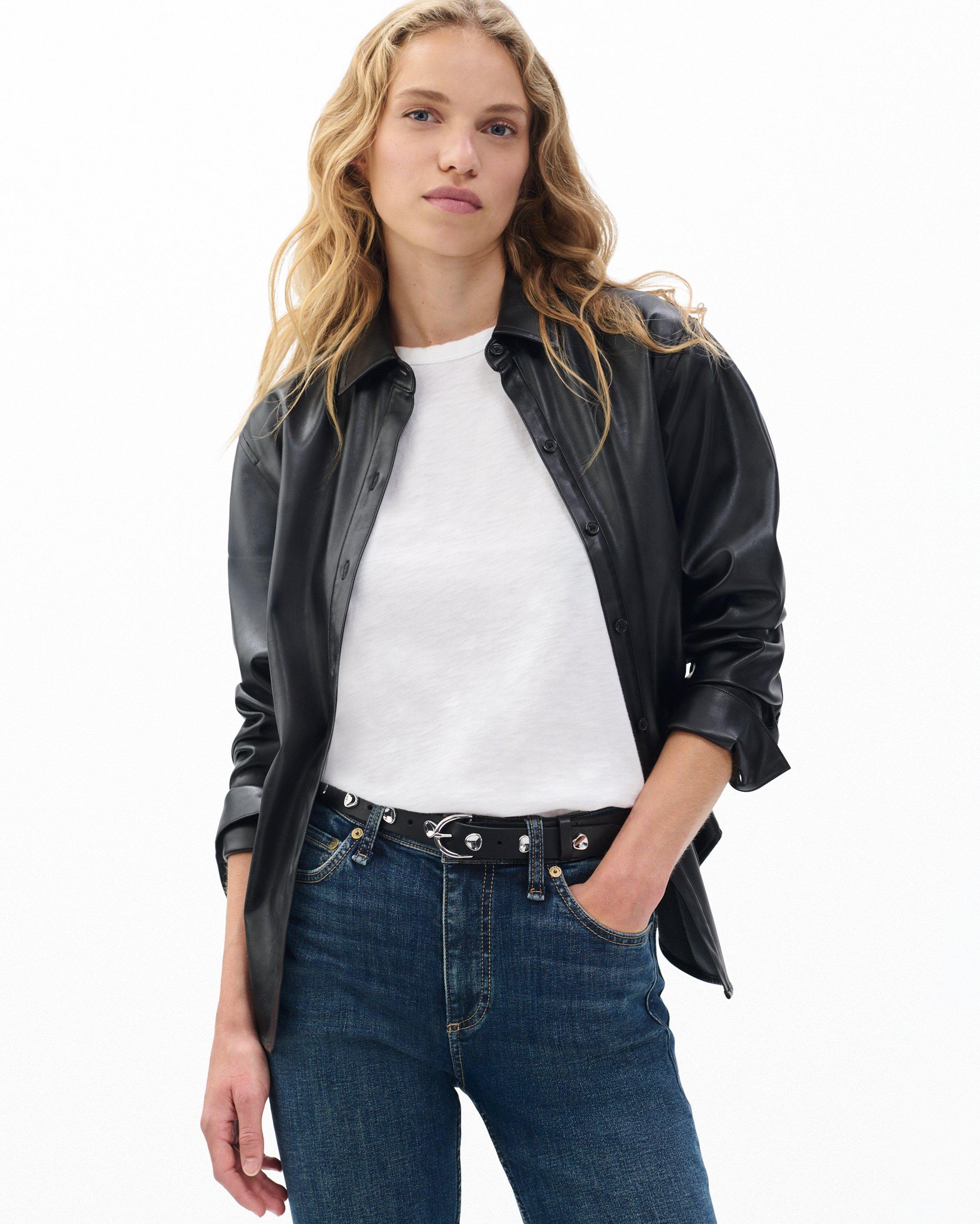 Brynn Studded Leather Belt image number 2
