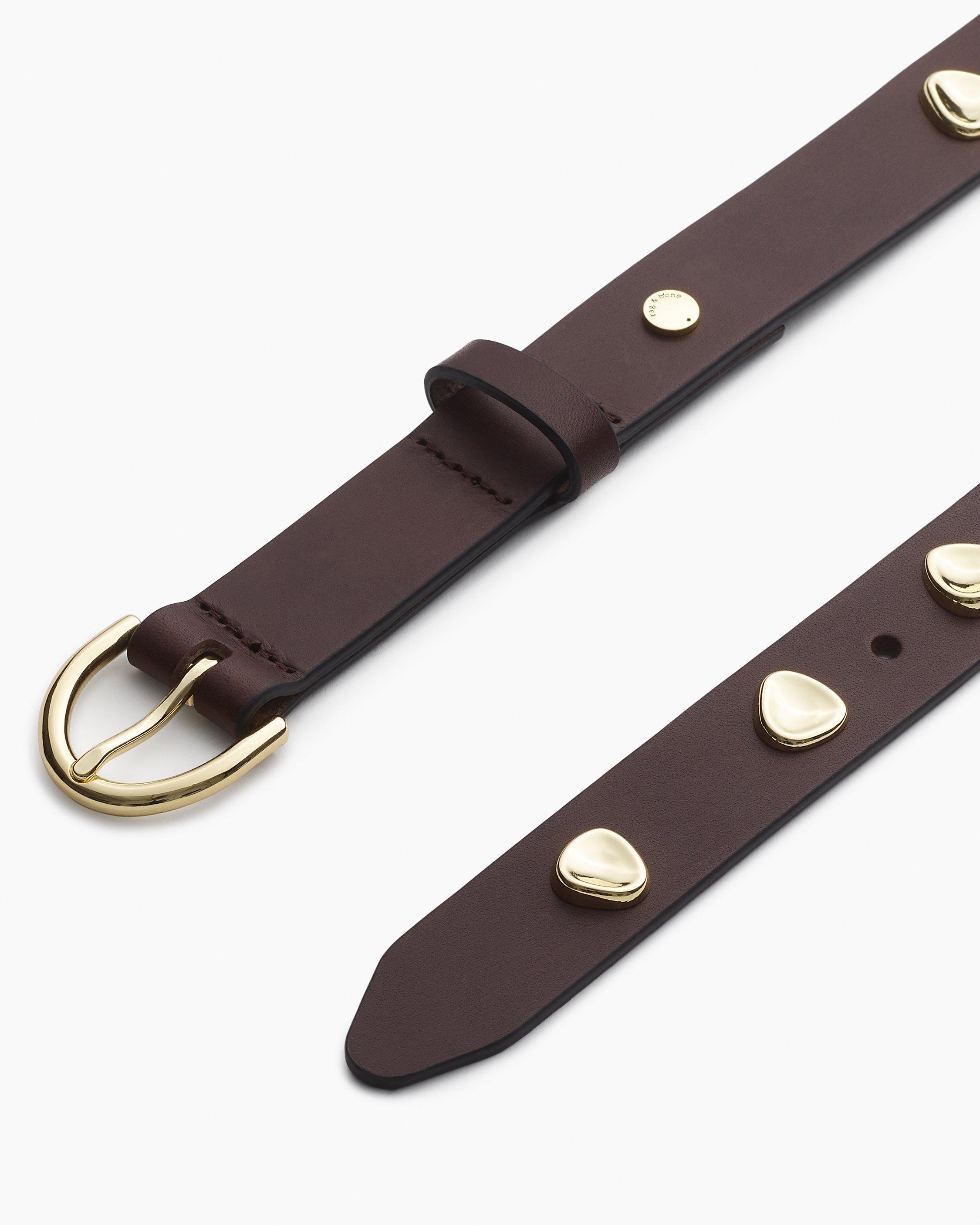 Brynn Studded Leather Belt image number 3