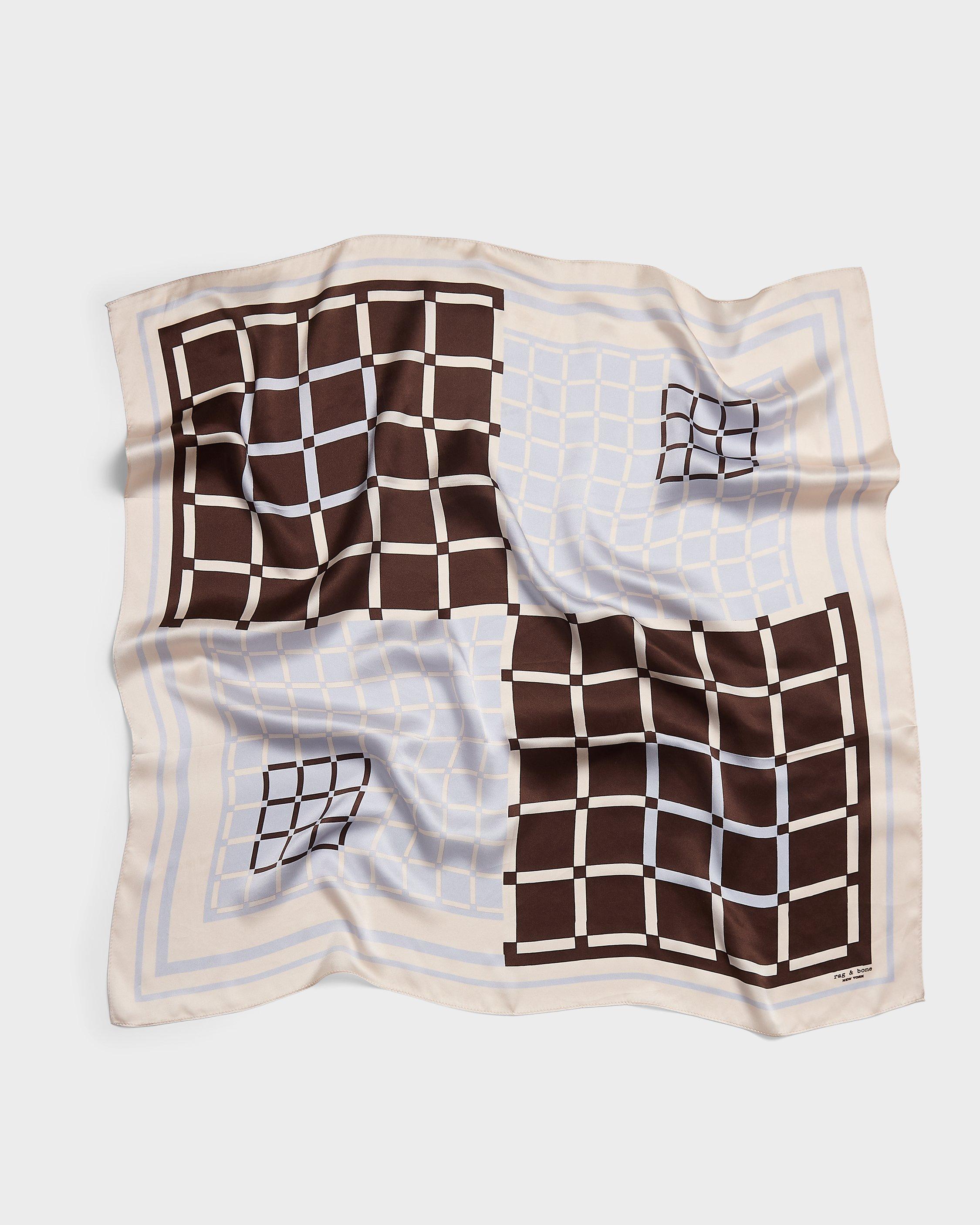 Pop Geo Silk Scarf image number 1