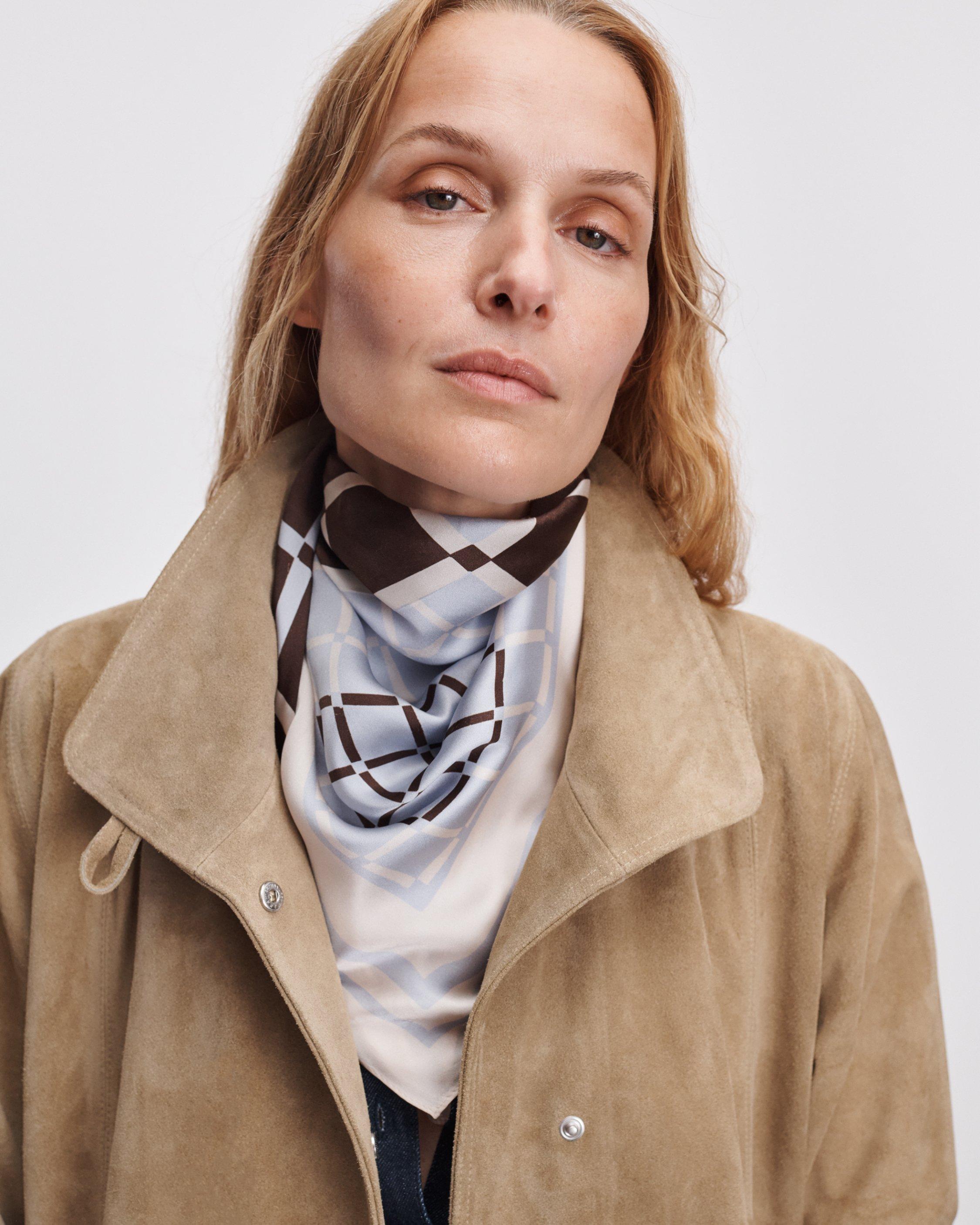 Pop Geo Silk Scarf image number 2