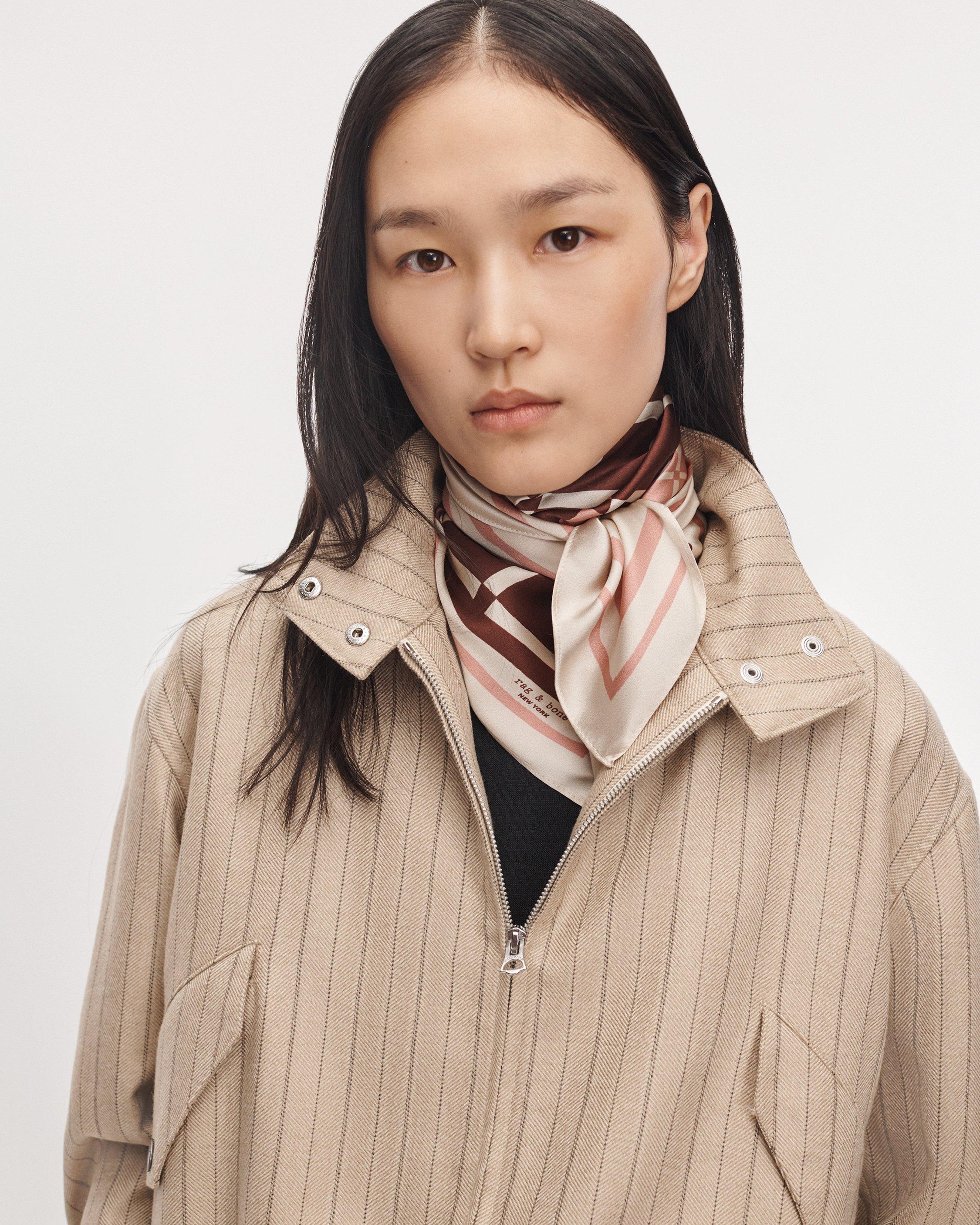Pop Geo Silk Scarf image number 2