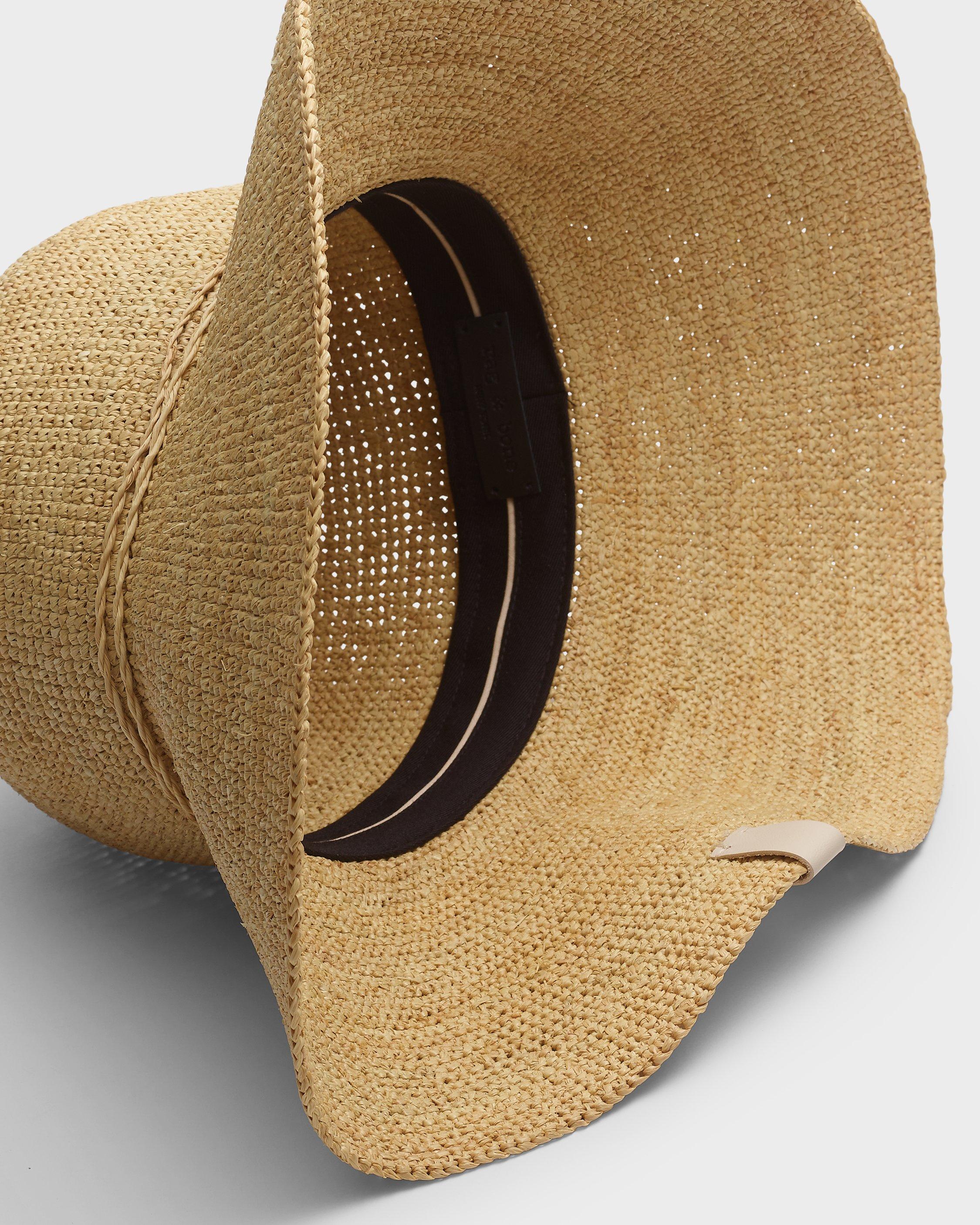 Crochet Raffia Bucket Hat image number 3