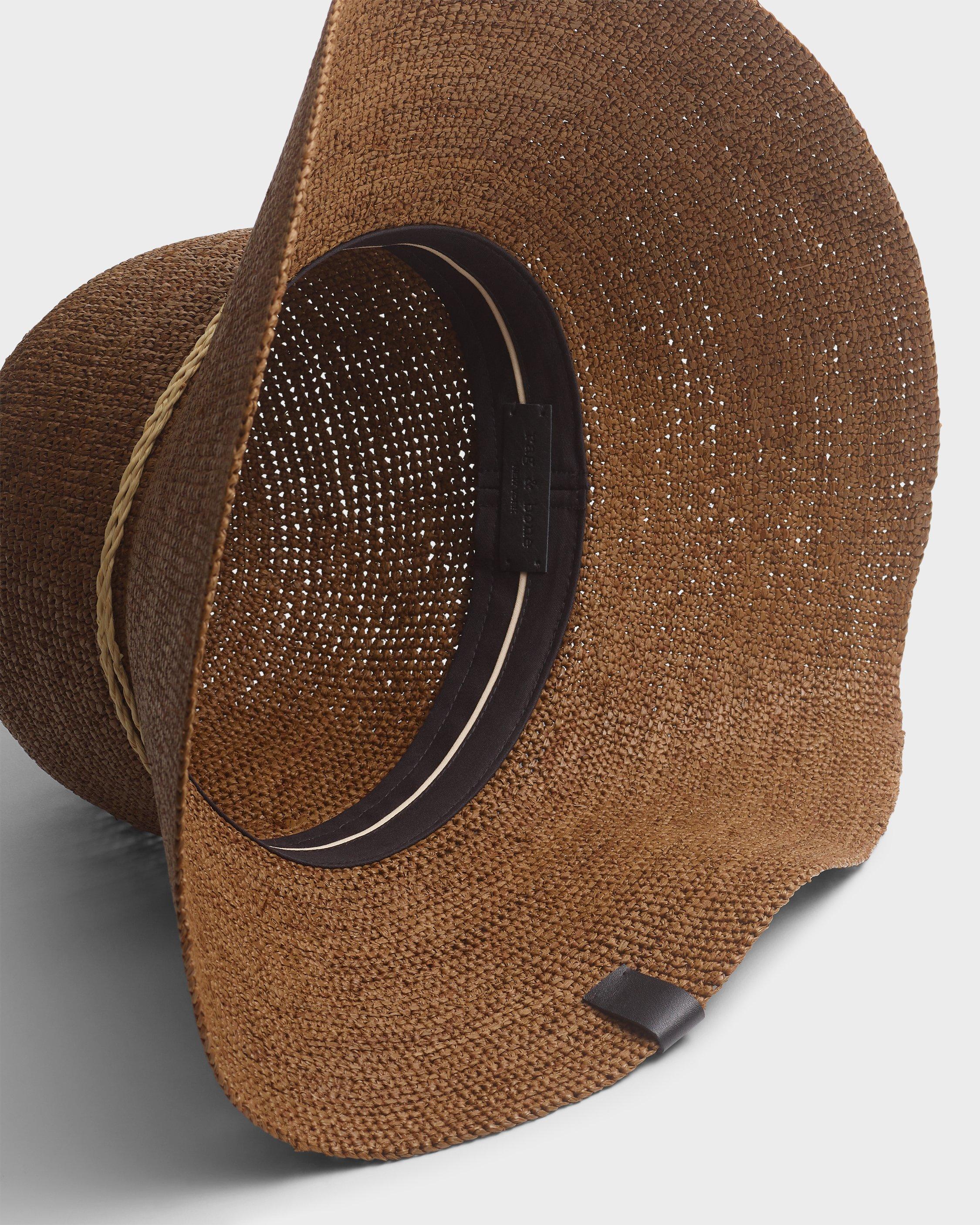 Crochet Raffia Bucket Hat image number 3