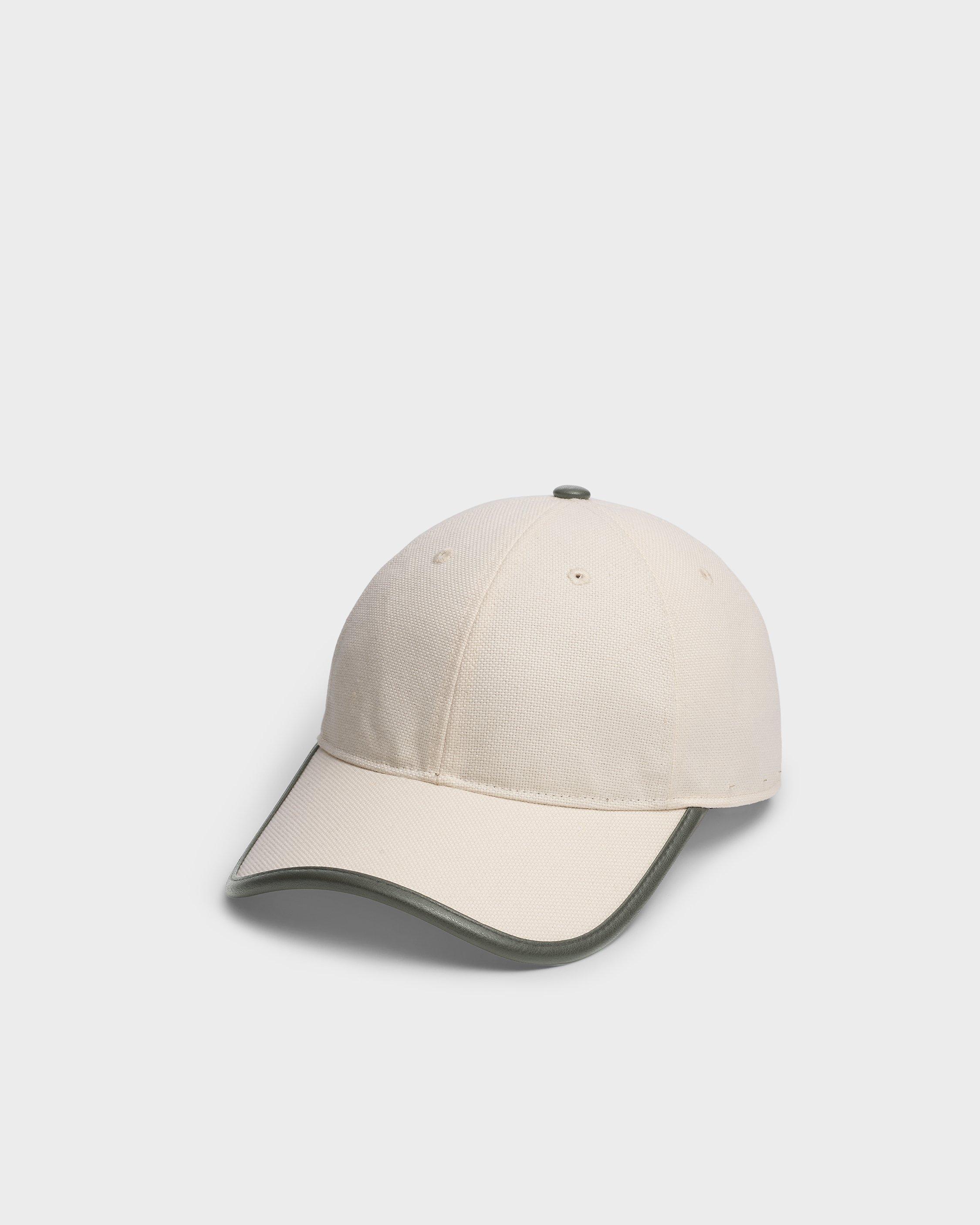 Harlow Baseball Cap - Olive Canvas | rag & bone