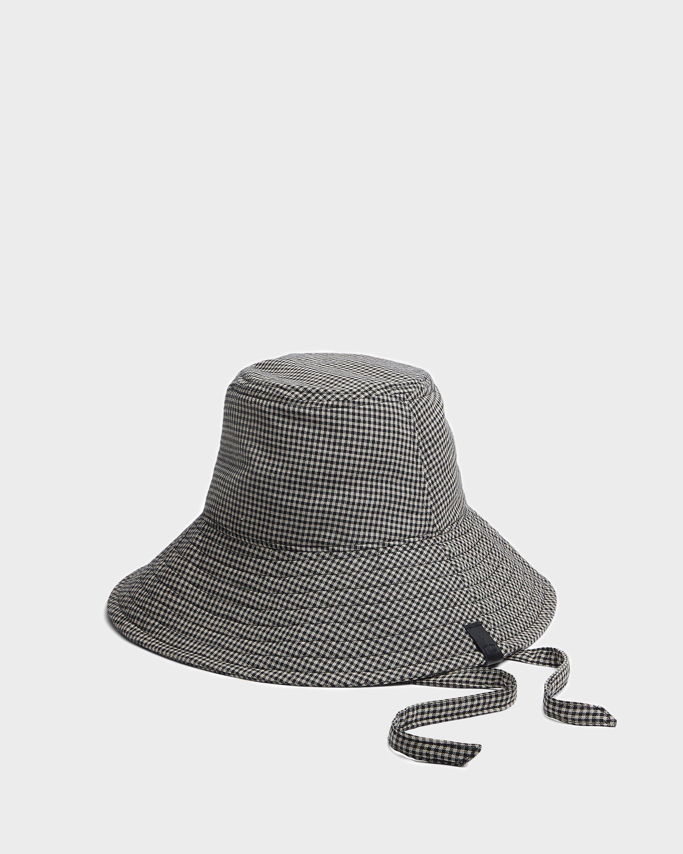 Harper Gingham Sun Hat image number 1