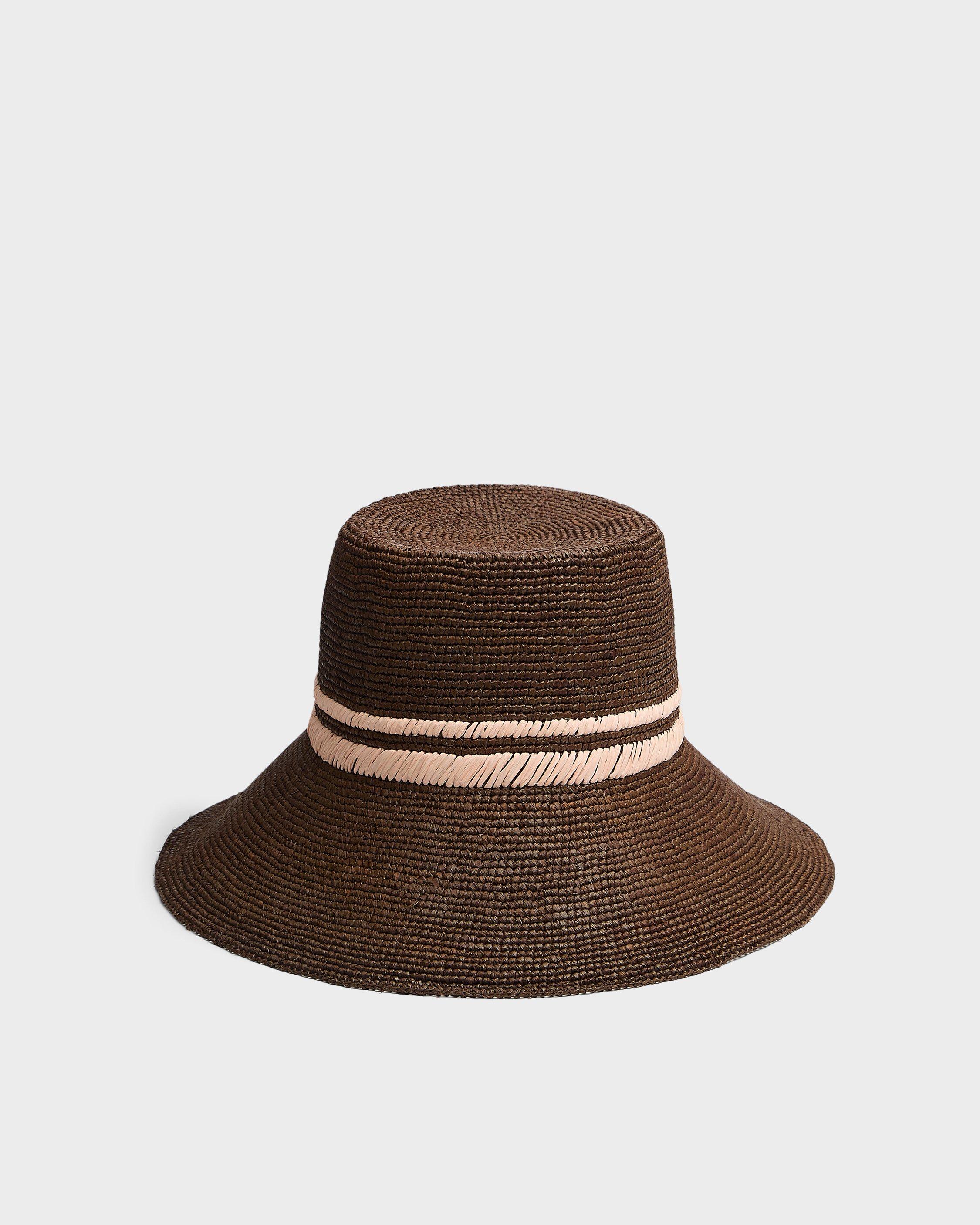 Jade Raffia Bucket Hat image number 1