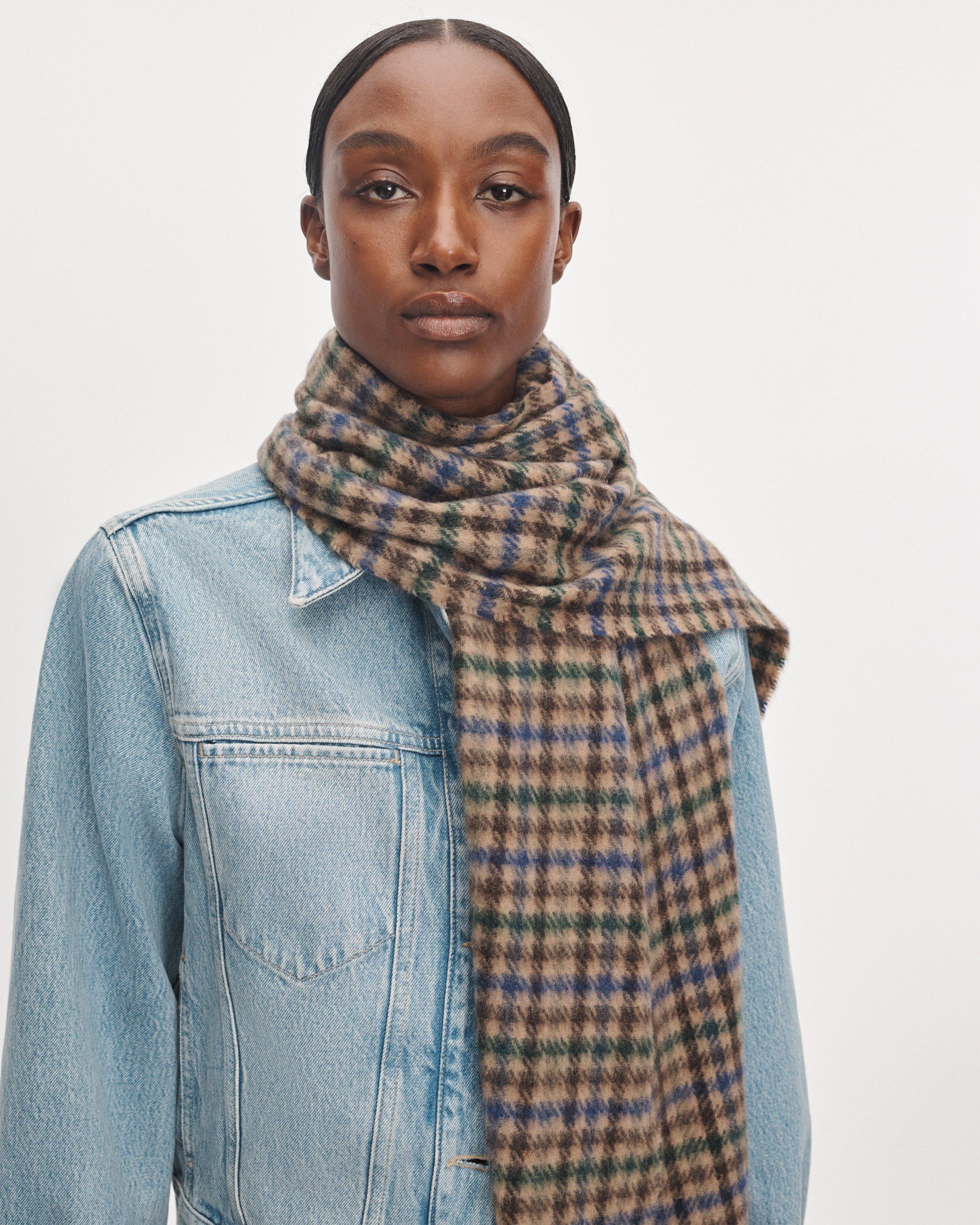 Ari Plaid Scarf image number 2