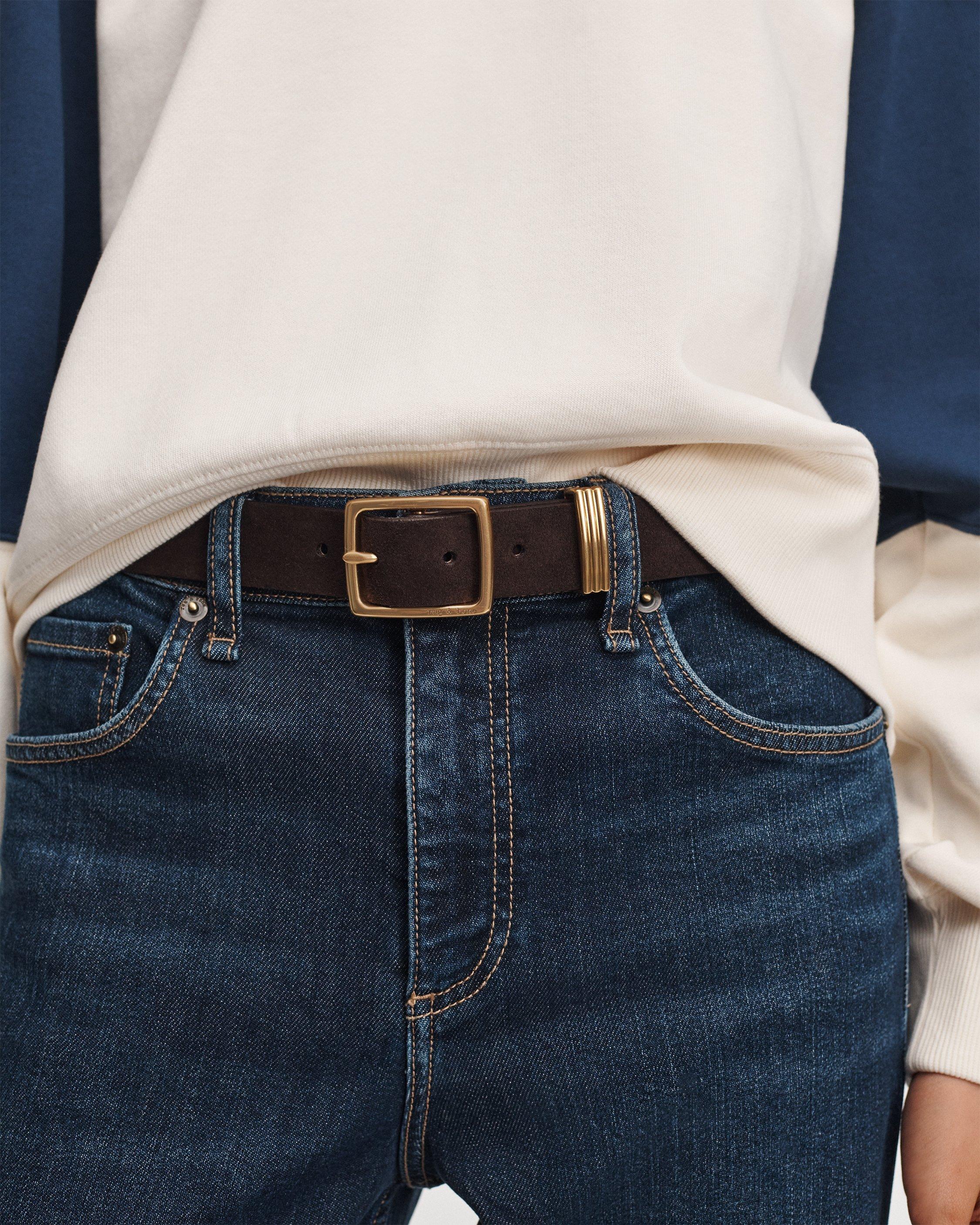 X Boyfriend 2.0 Suede Belt image number 2
