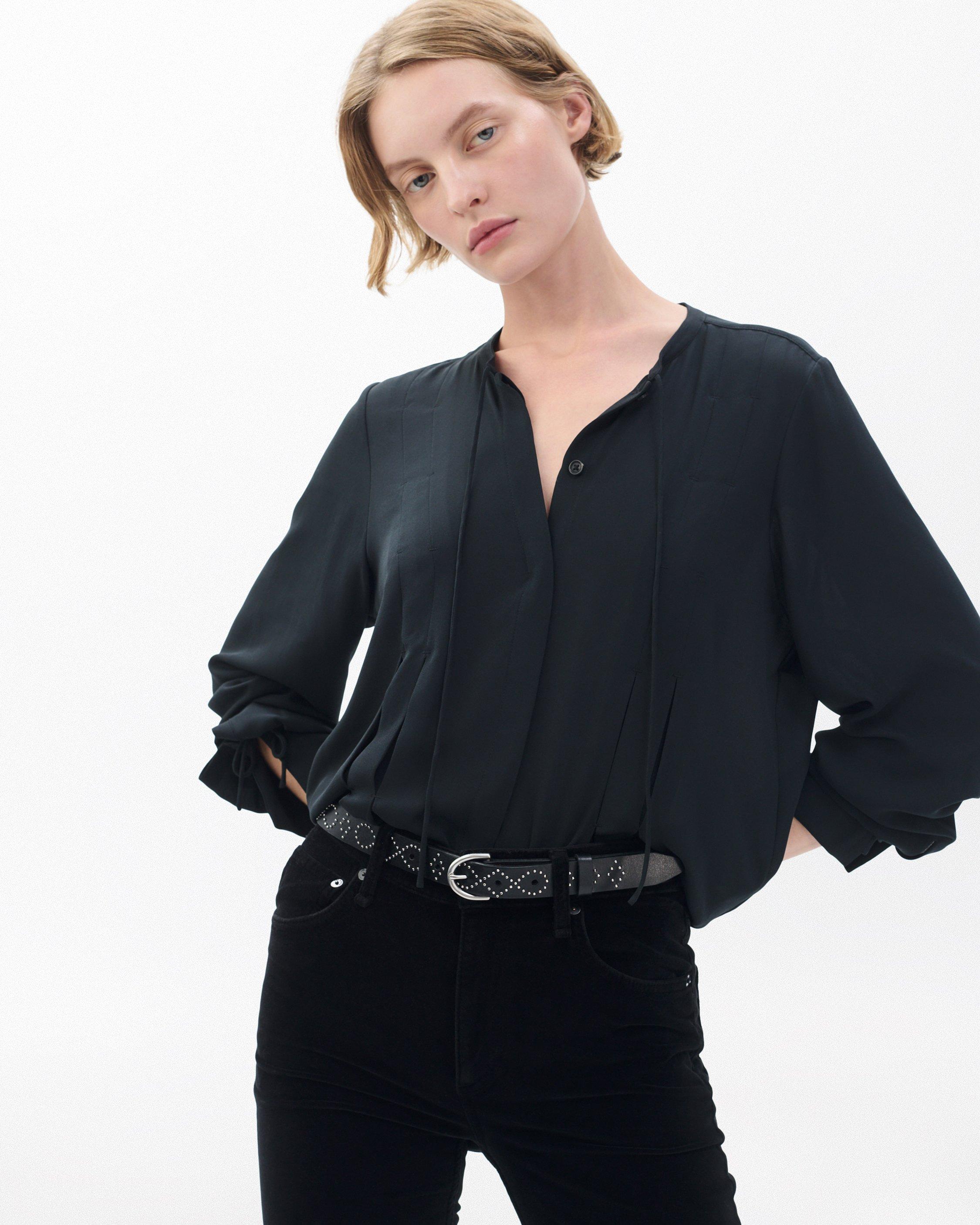 Maisie Studded Leather Belt image number 2