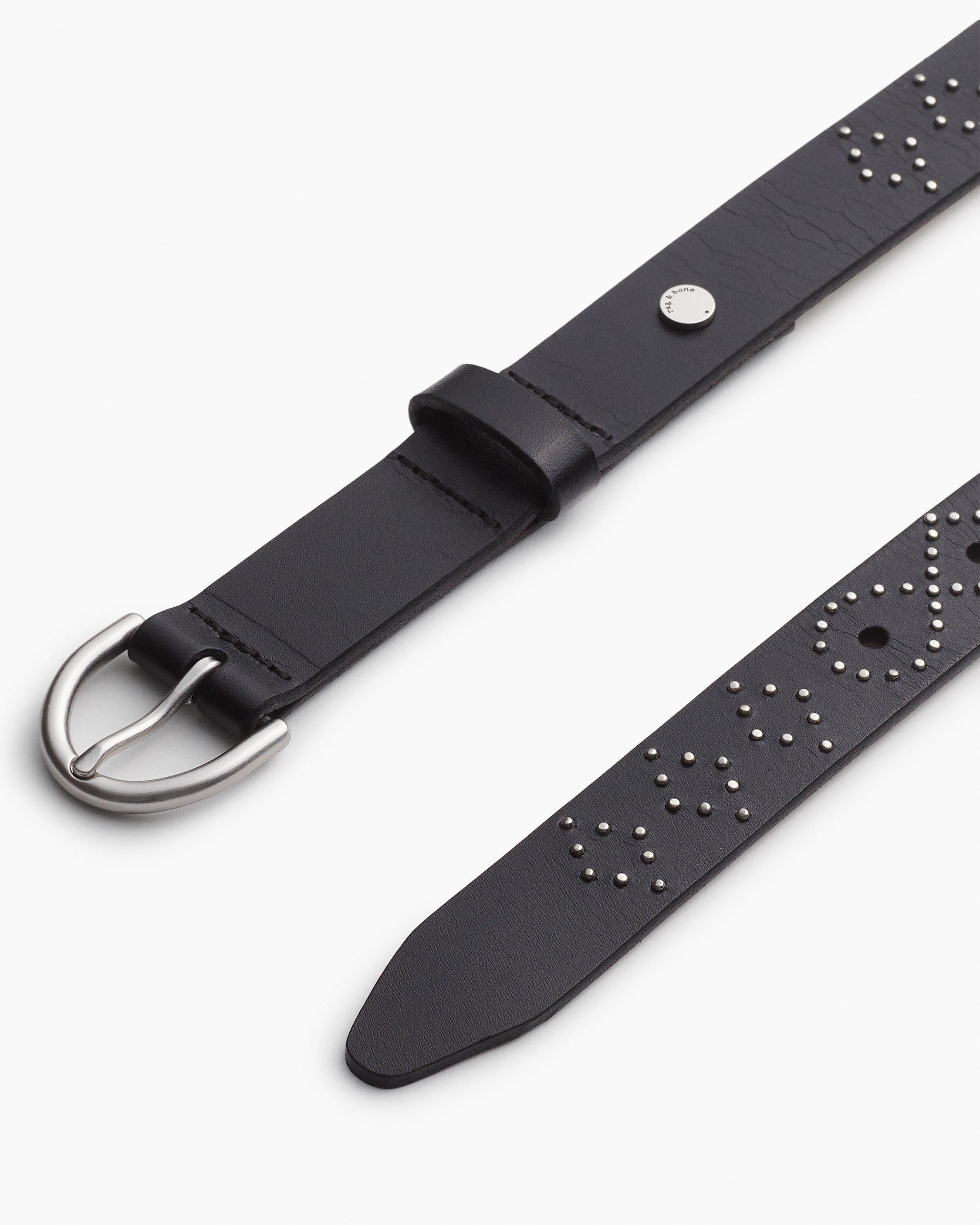 Maisie Studded Leather Belt image number 3