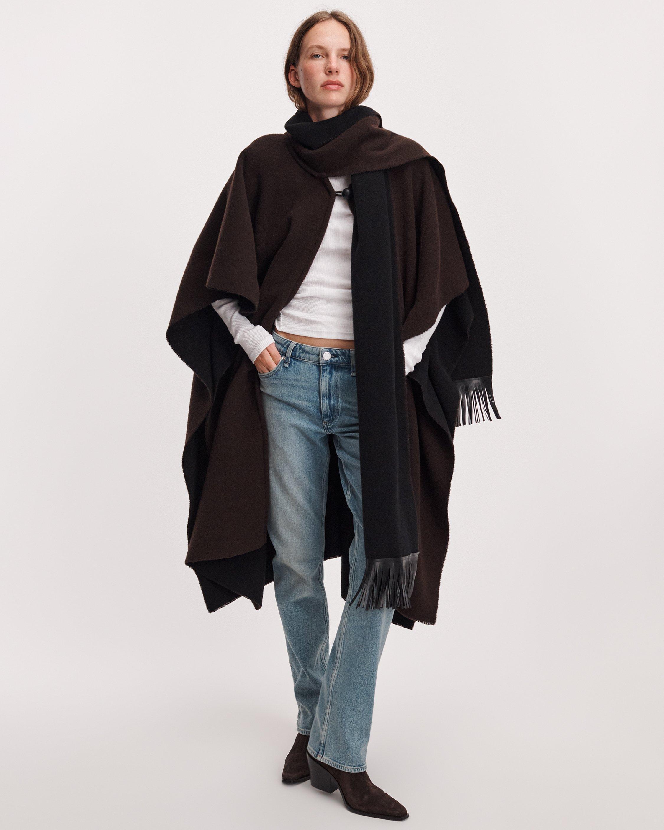 Brooke Scarf Poncho image number 1