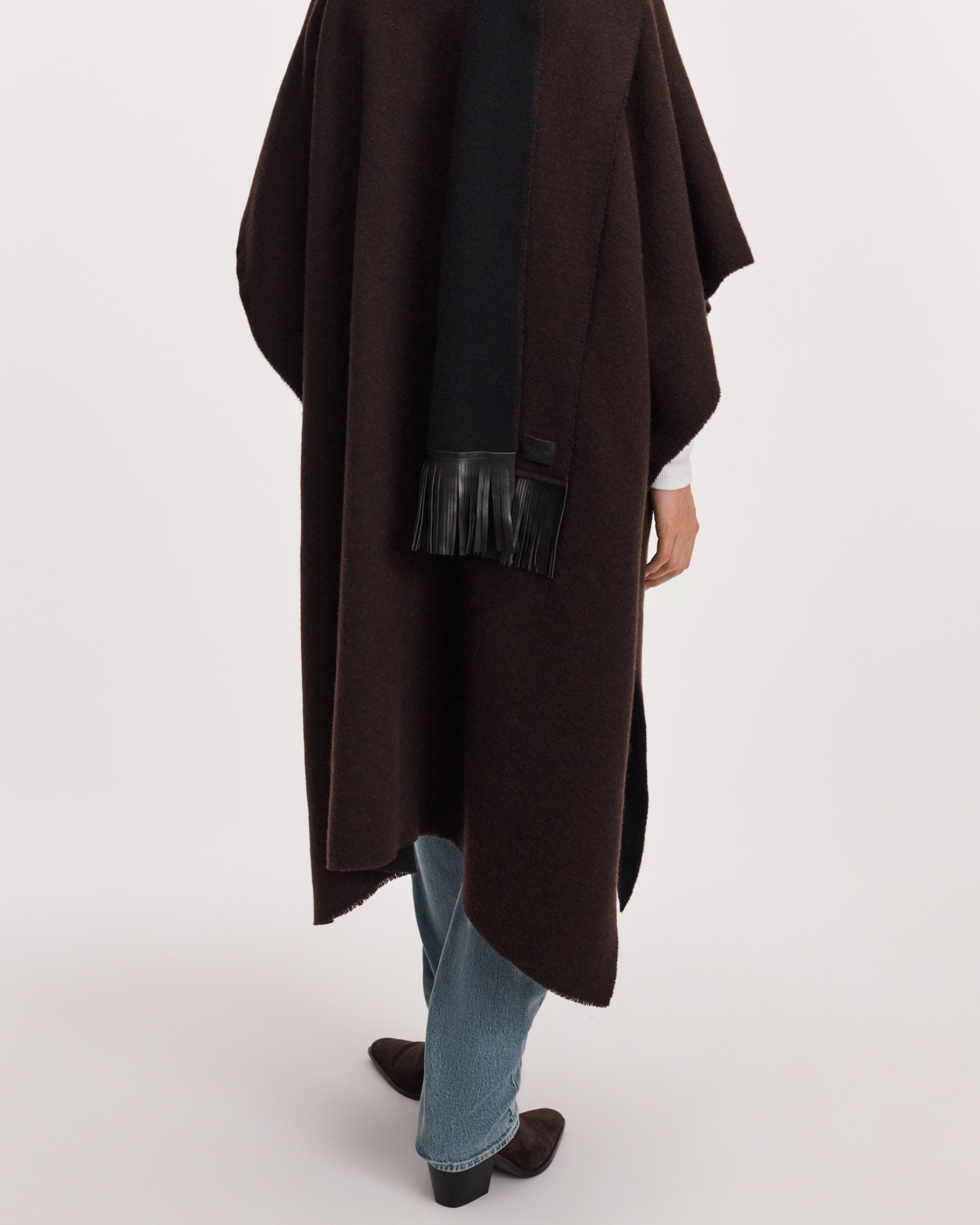 Brooke Scarf Poncho image number 5
