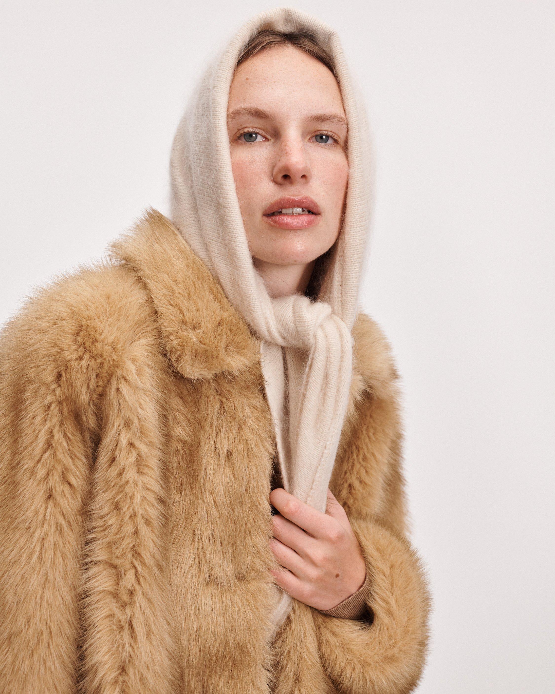 Jada Brushed Cashmere Bandana Scarf image number 2