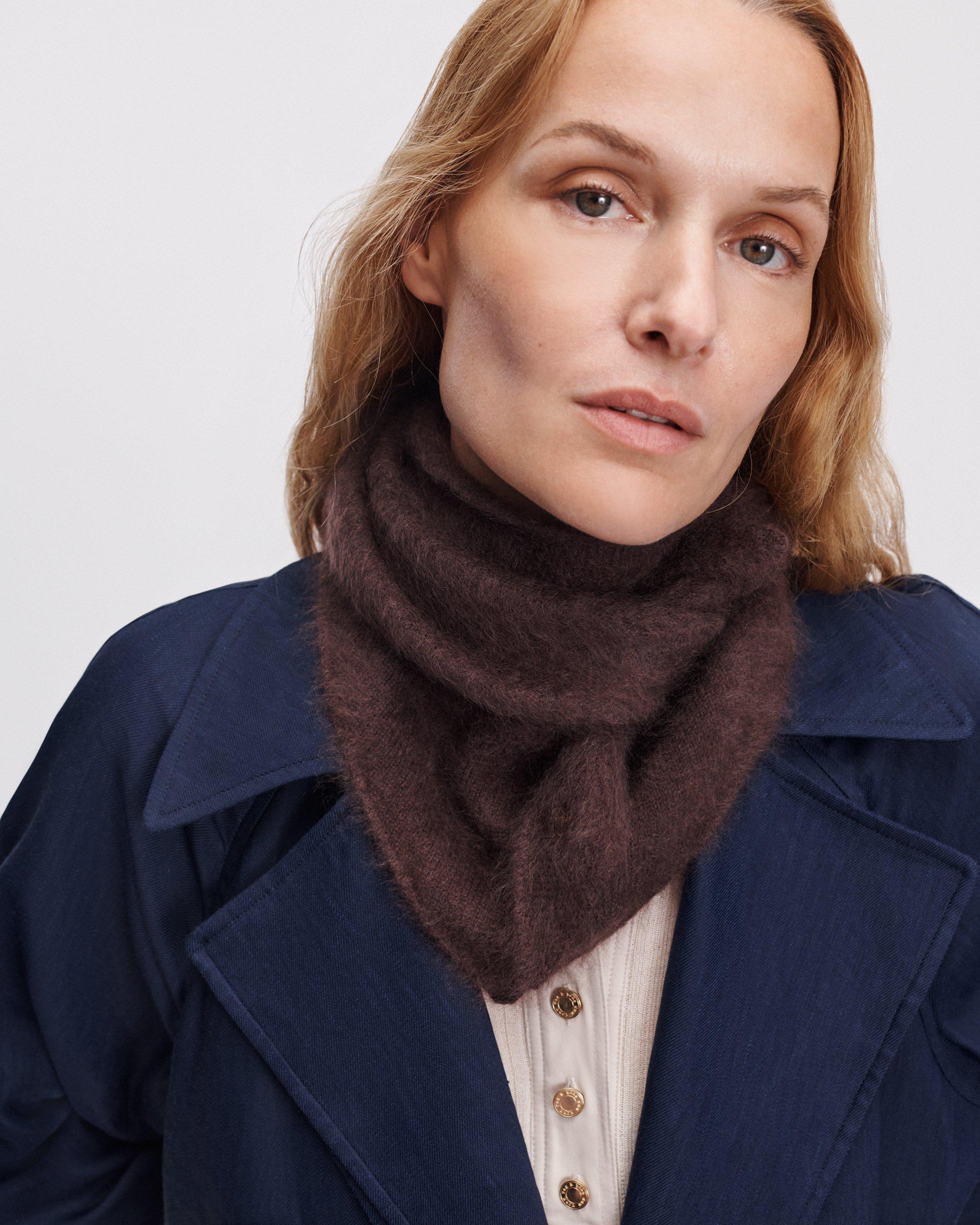 Jada Brushed Cashmere Bandana Scarf image number 2