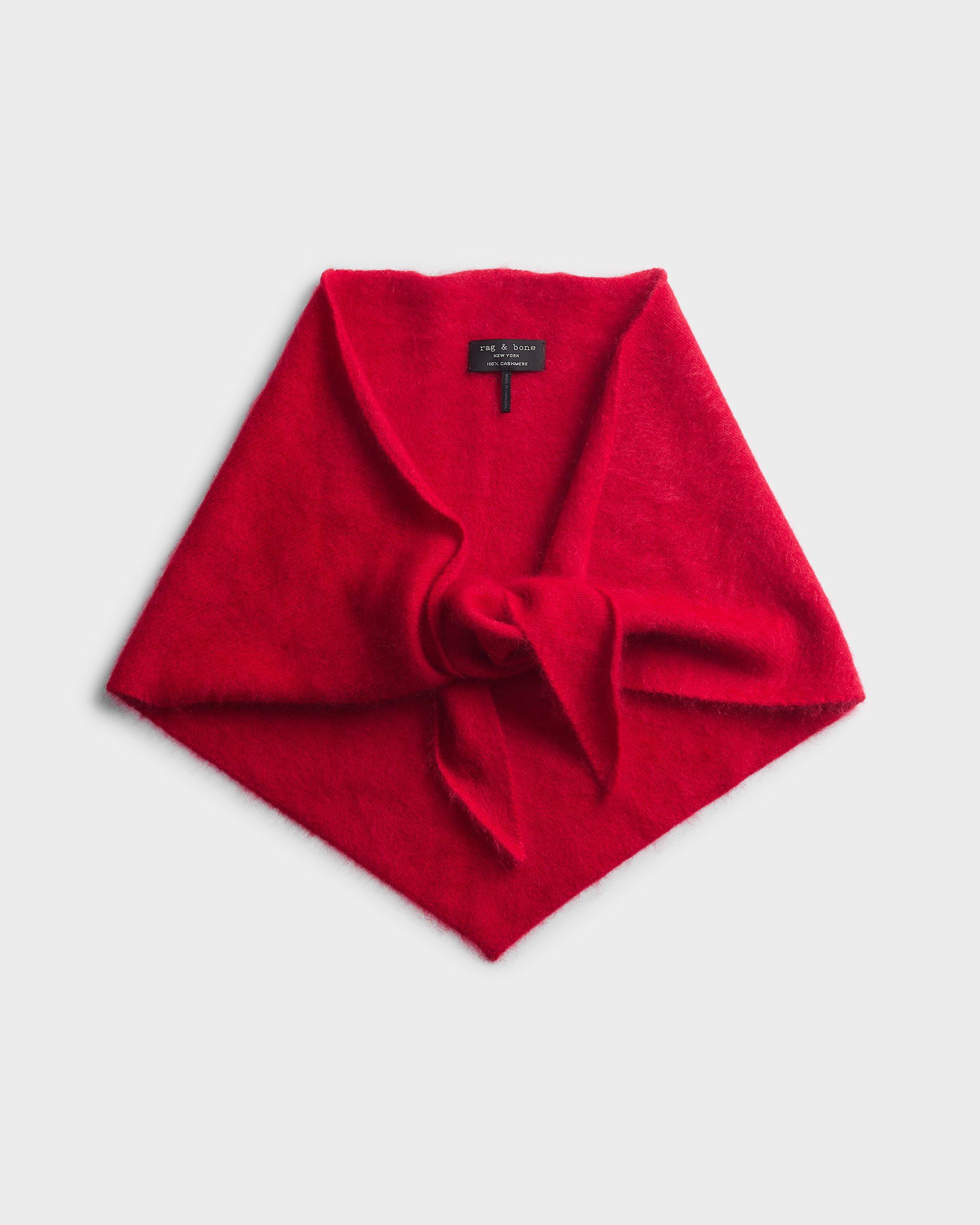Jada Brushed Cashmere Bandana Scarf image number 1