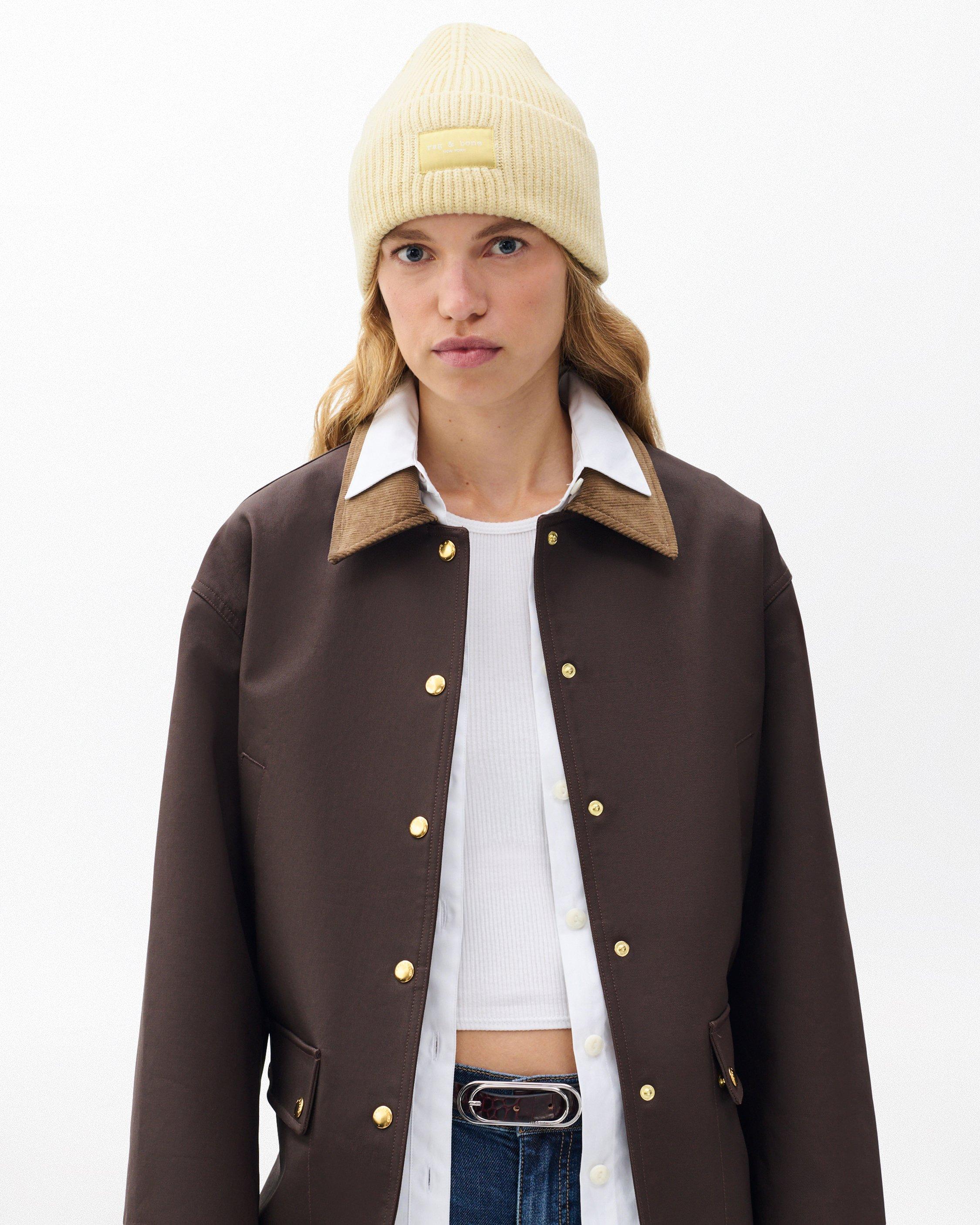 Blake Wool Beanie - Butter | rag & bone display picture 1