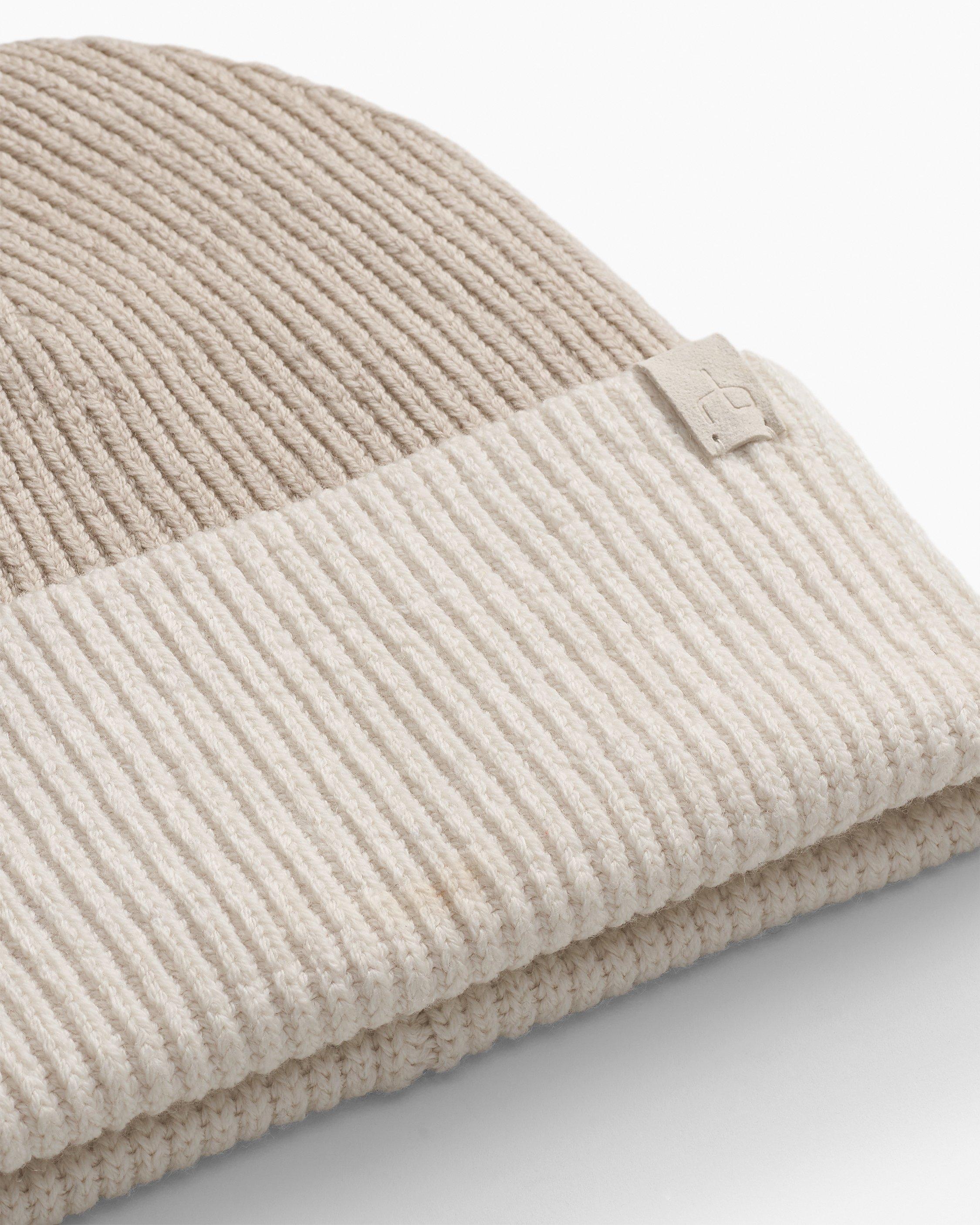 Blake Two-Tone Knit Beanie - Ivory Multi | rag & bone display picture 1