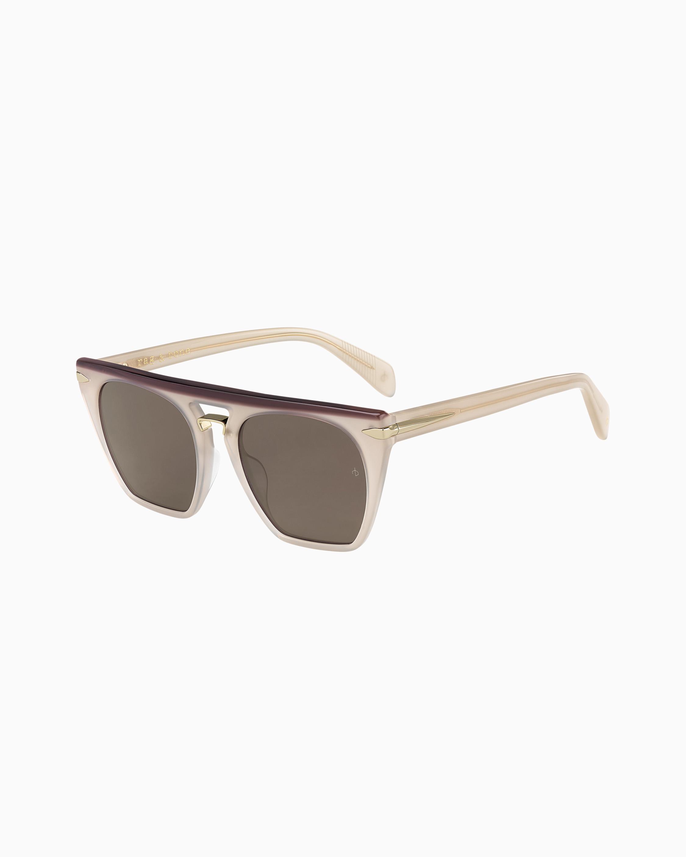 Flat top clearance cat eye sunglasses