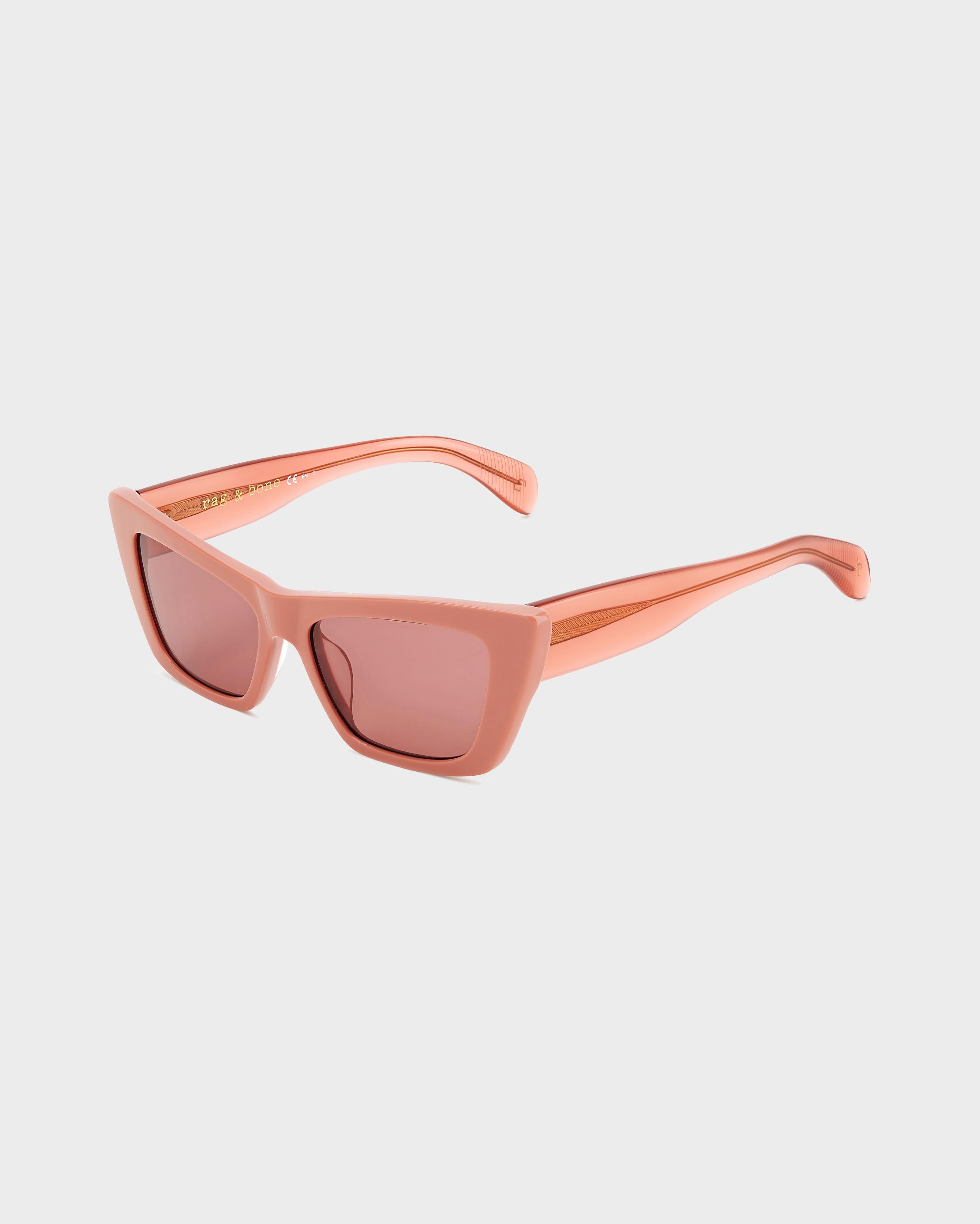 cat eye pink sunglasses