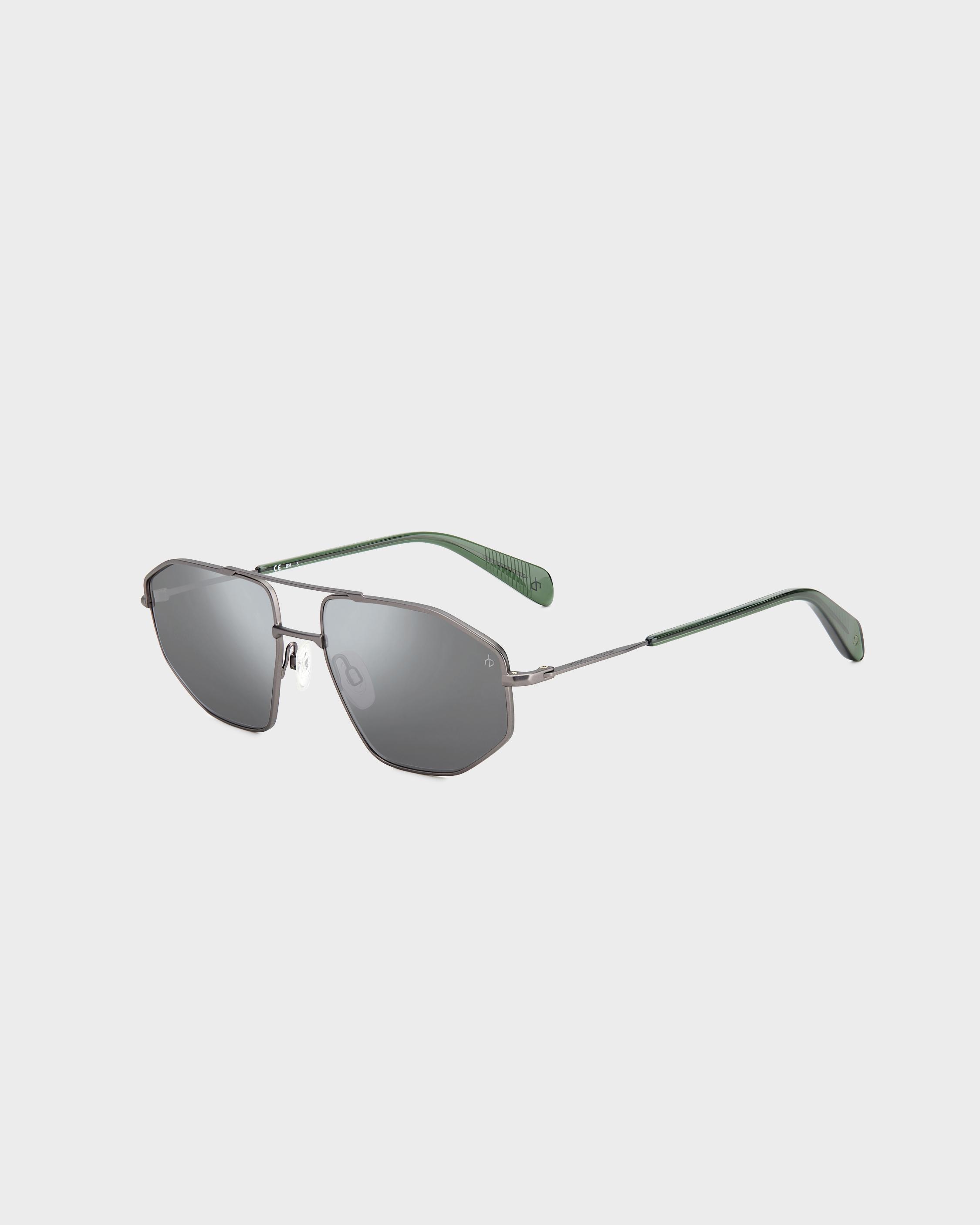 Rag & Bone Rnb5014/s (grey/silver) Fashion Sunglasses in Metallic for Men