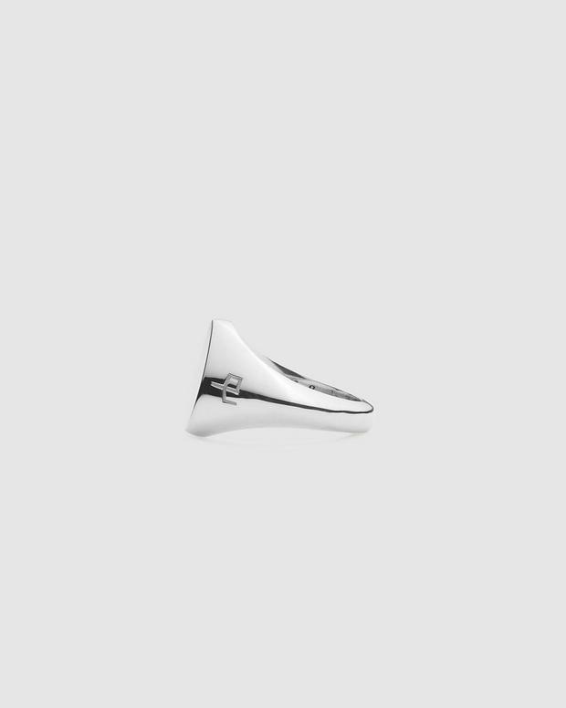 The Oval Signet Ring - Sterling Silver | rag & bone The Oval Signet Ring - Sterling Silver | rag & bone