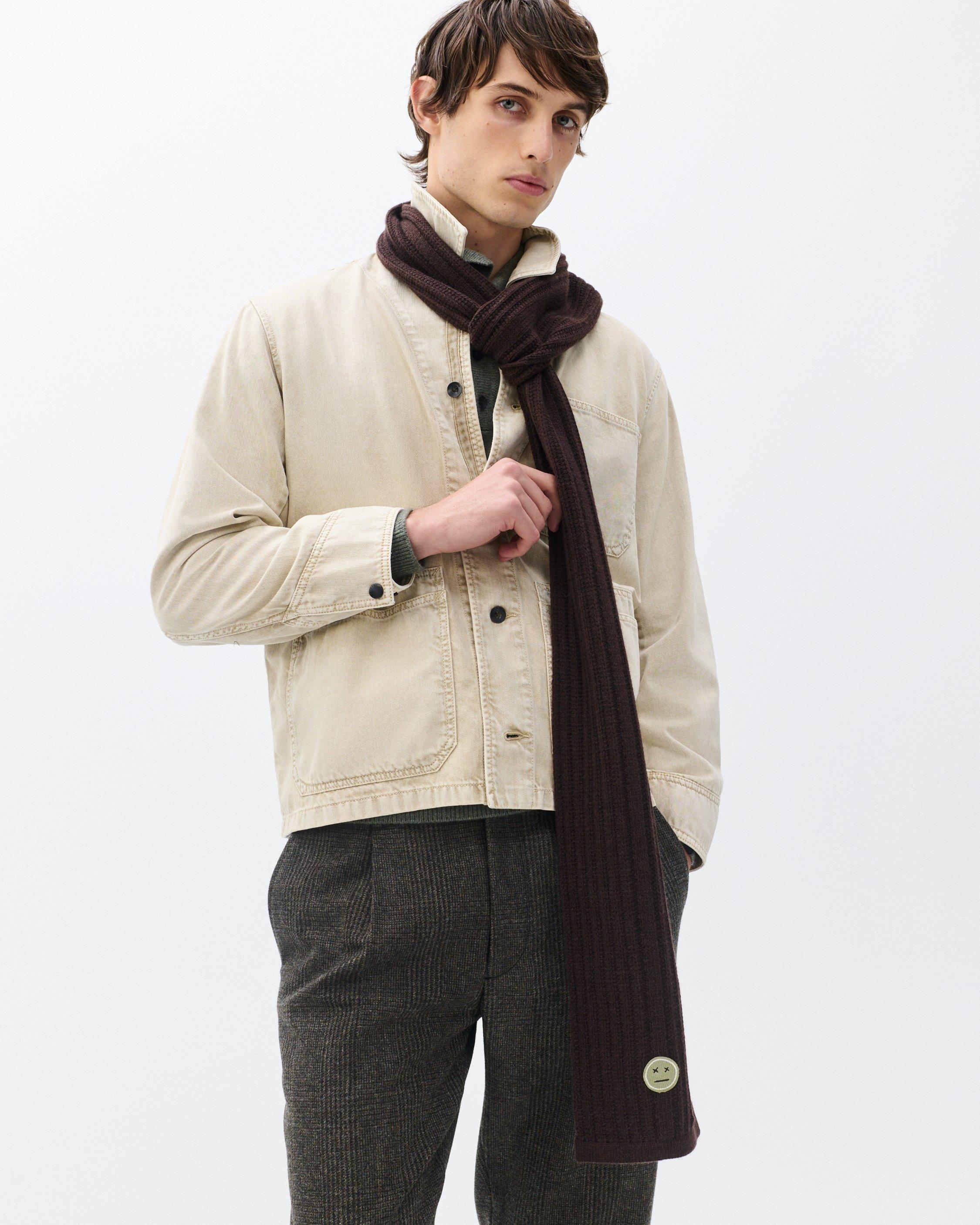 Sour Face Wool Scarf image number 3