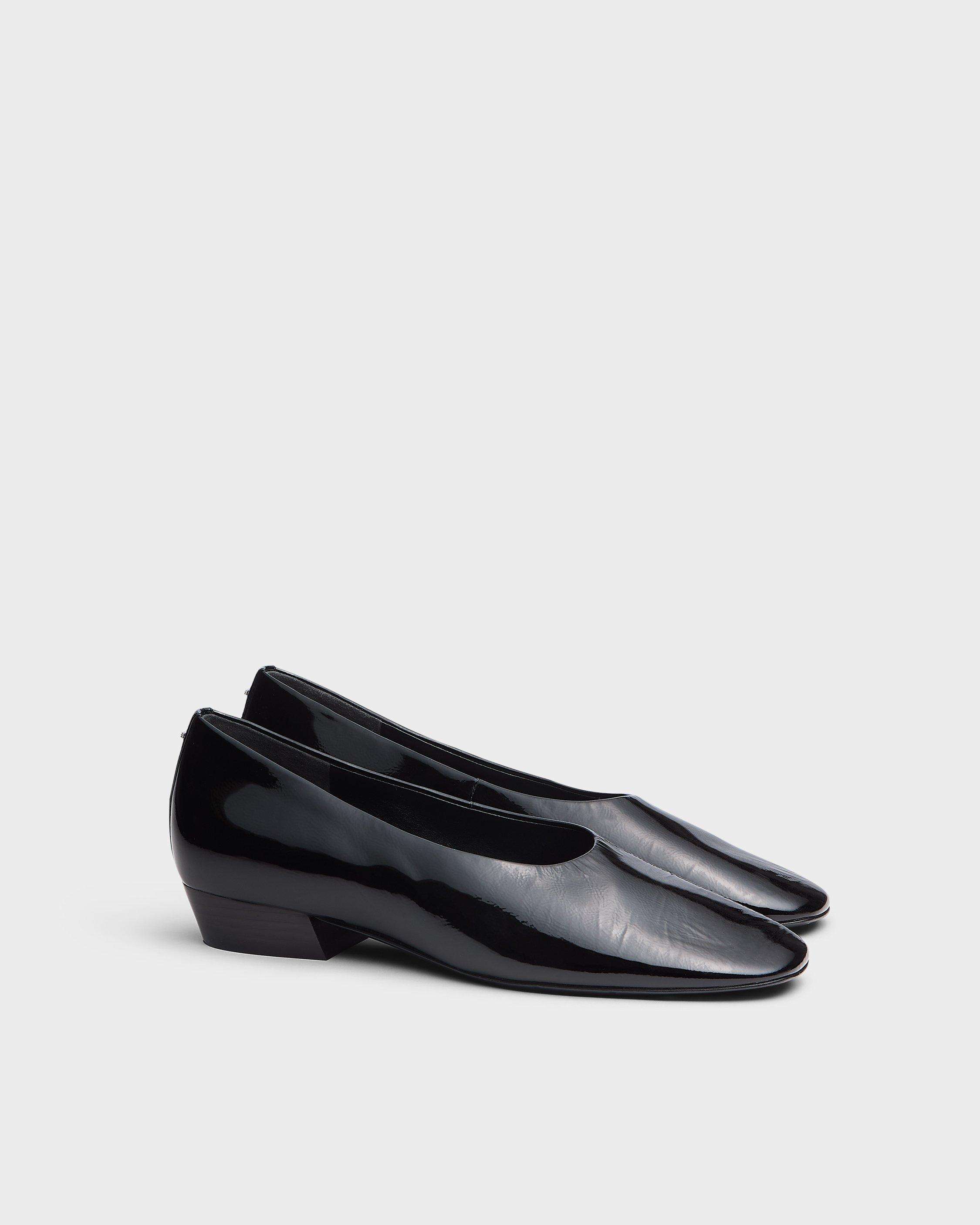 Poppi Leather Ballet Heel image number 3