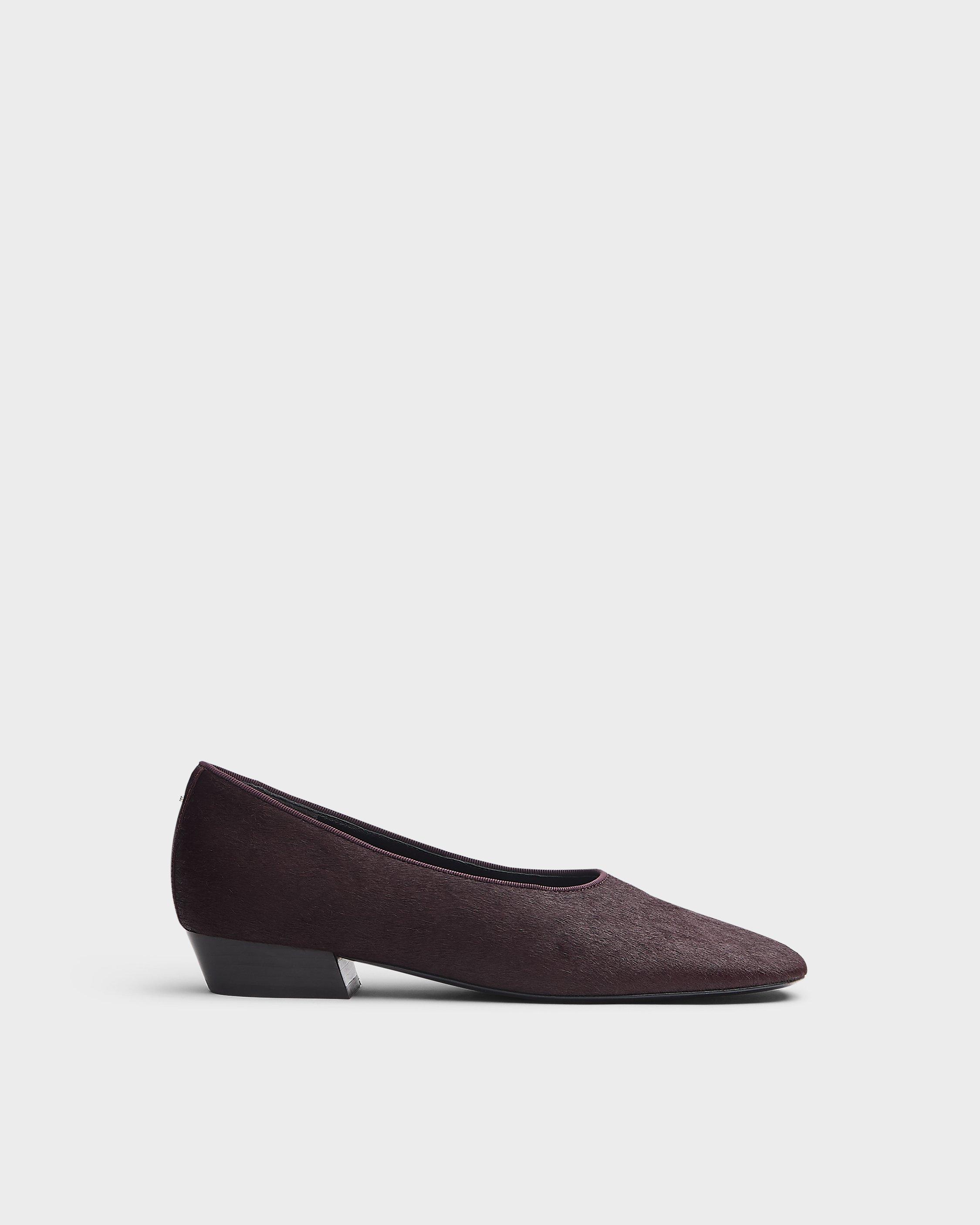 Poppi Calf Hair Ballet Heel image number 1