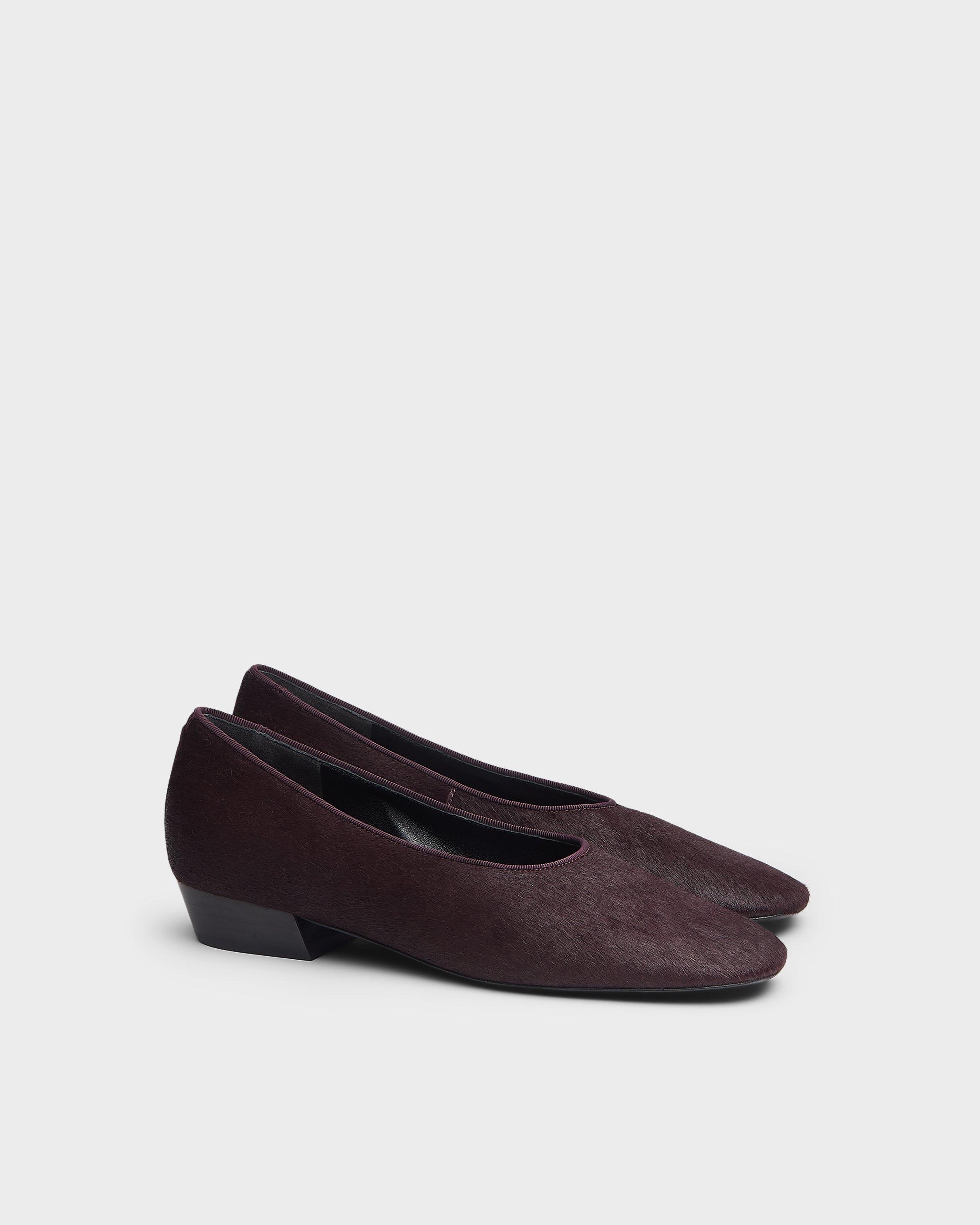 Poppi Calf Hair Ballet Heel image number 3