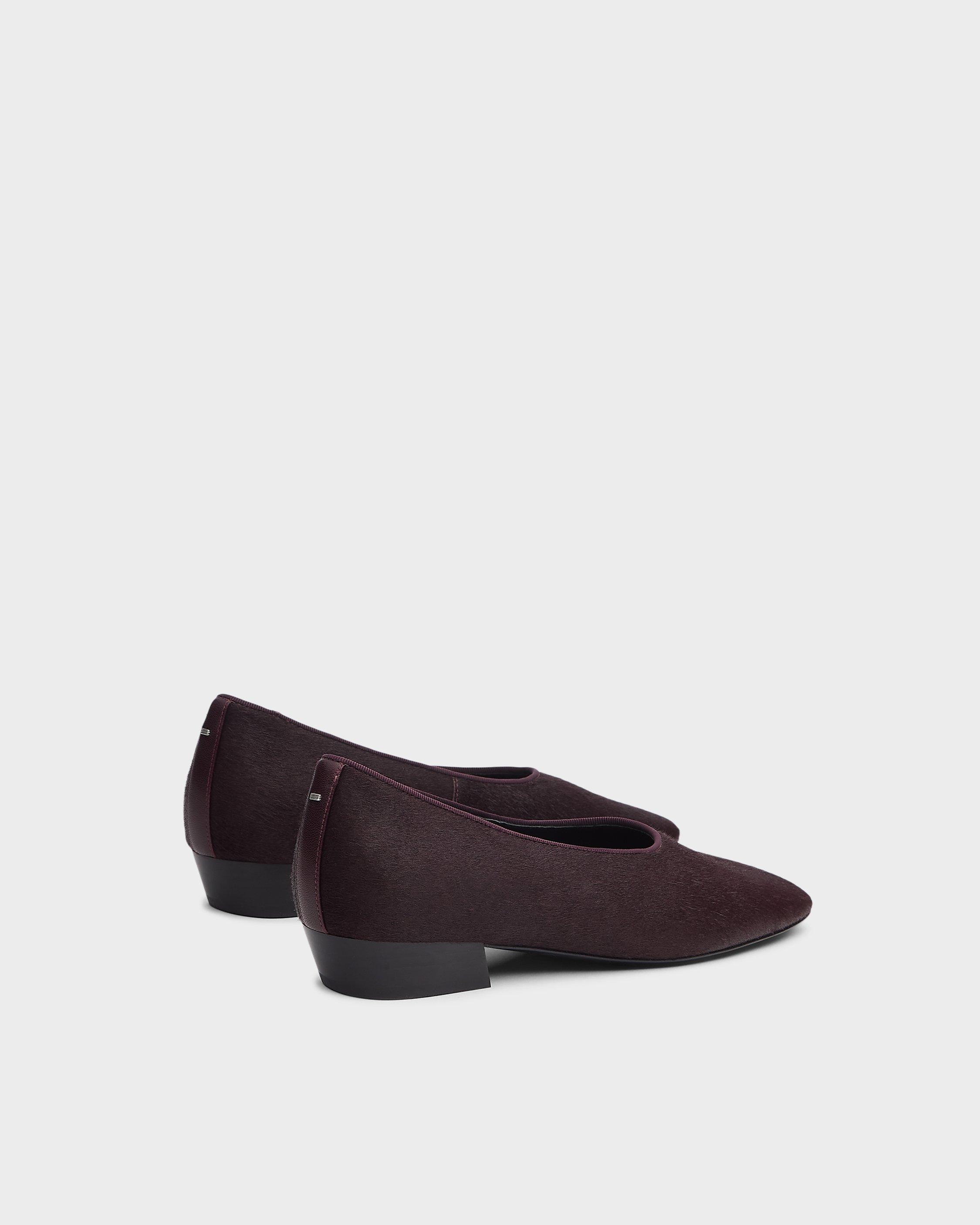 Poppi Calf Hair Ballet Heel image number 4