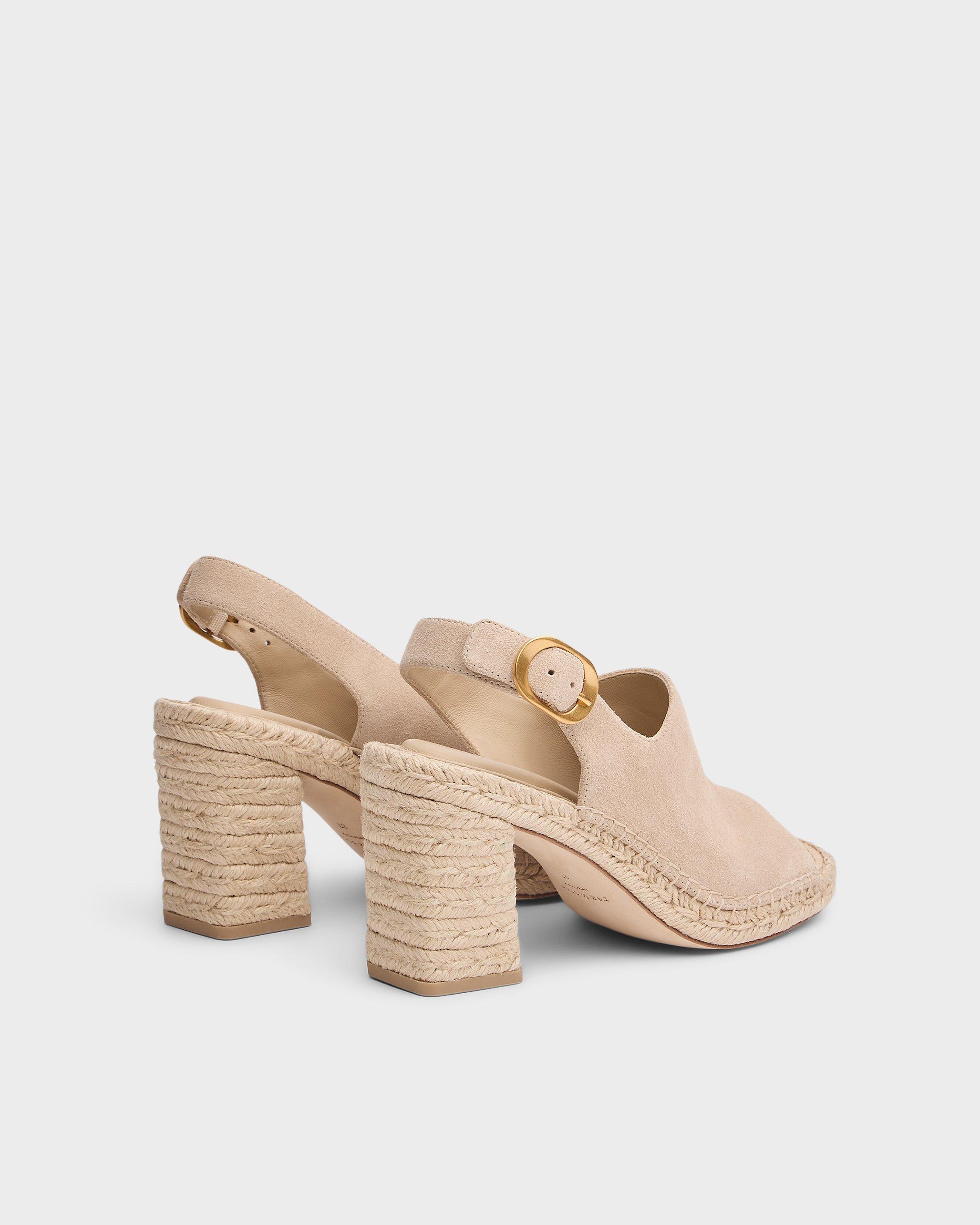 Gigi Suede Espadrille Sandals image number 3