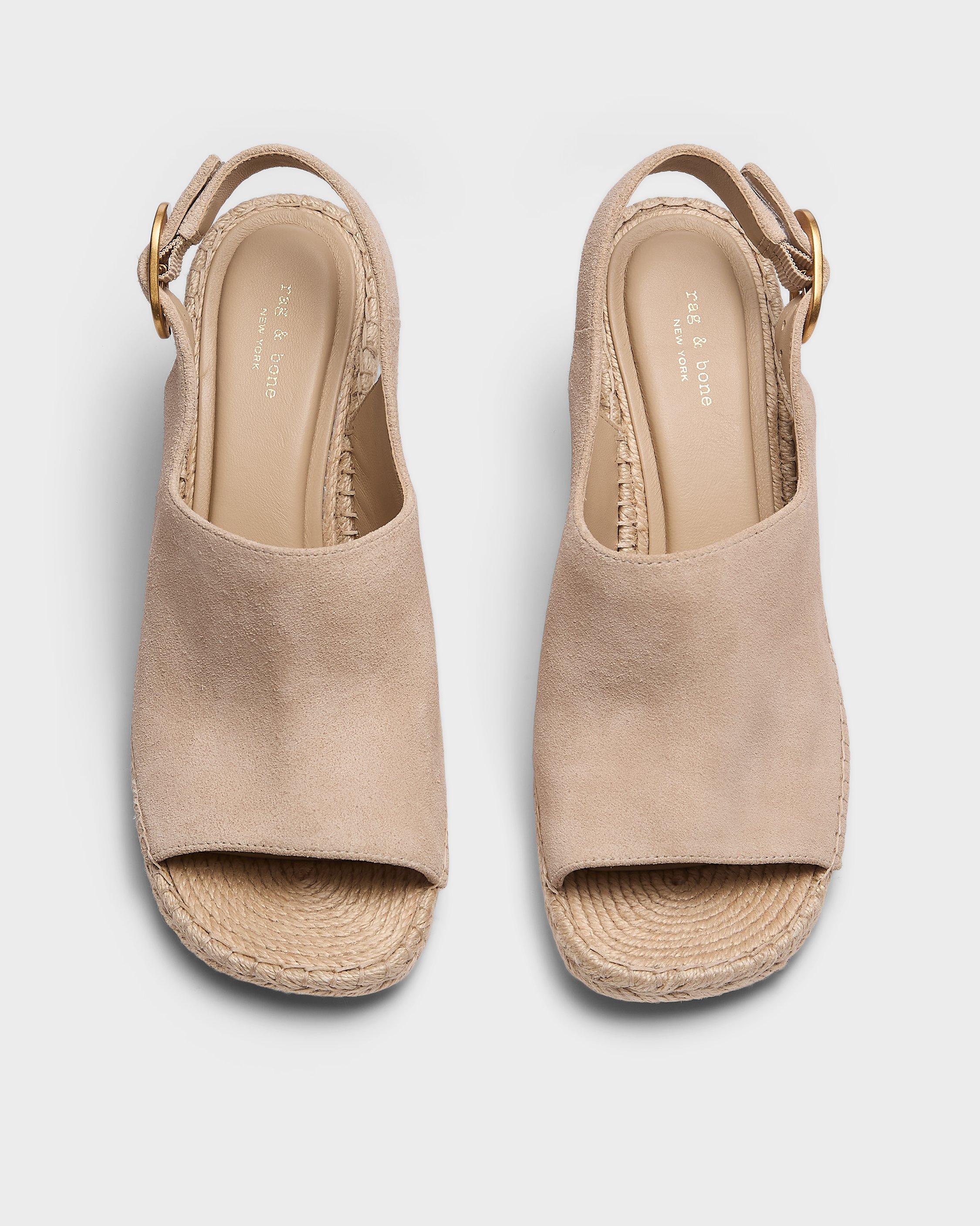 Gigi Suede Espadrille Sandals image number 4