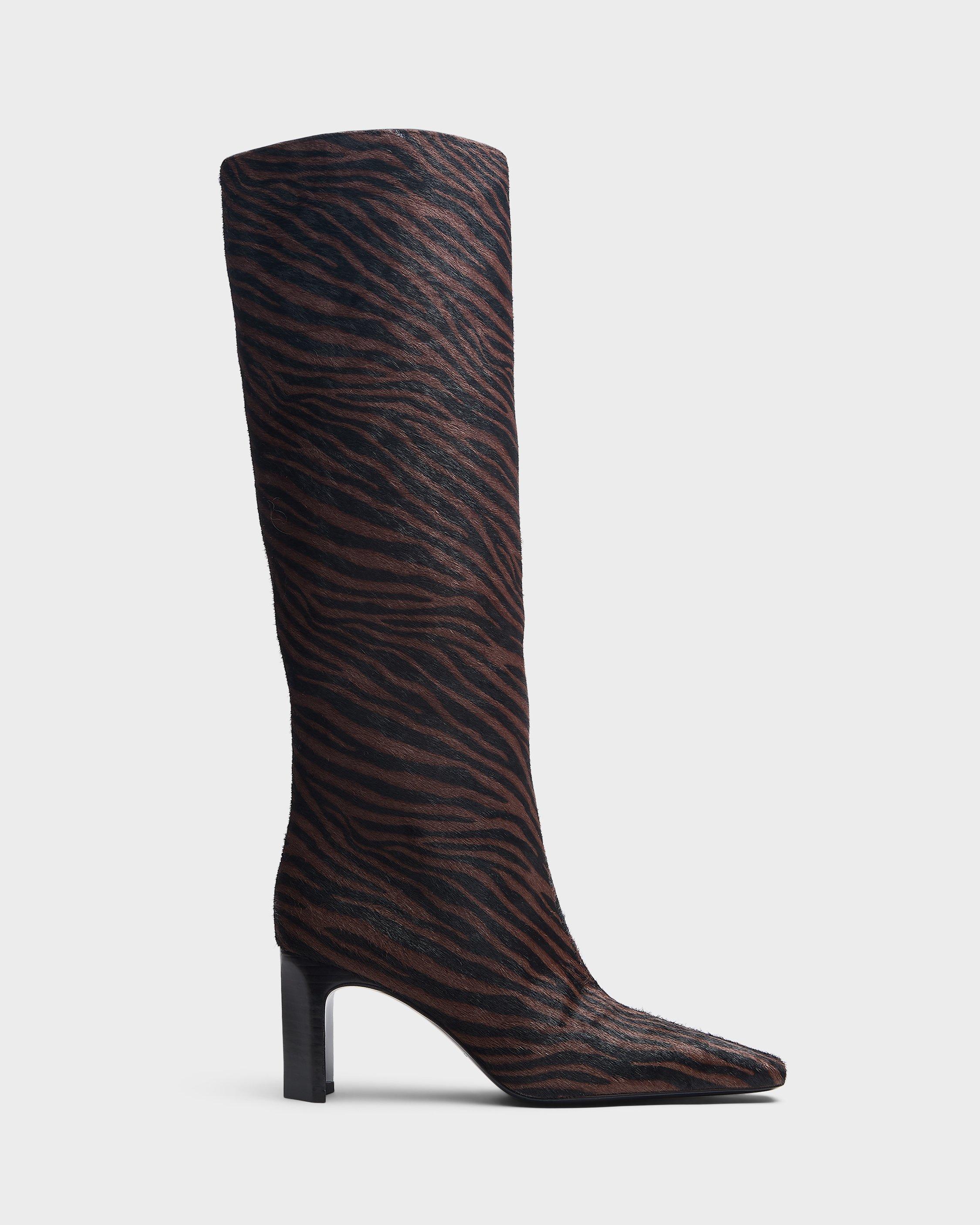 Kristie Calf Hair Knee-High Boot image number 1