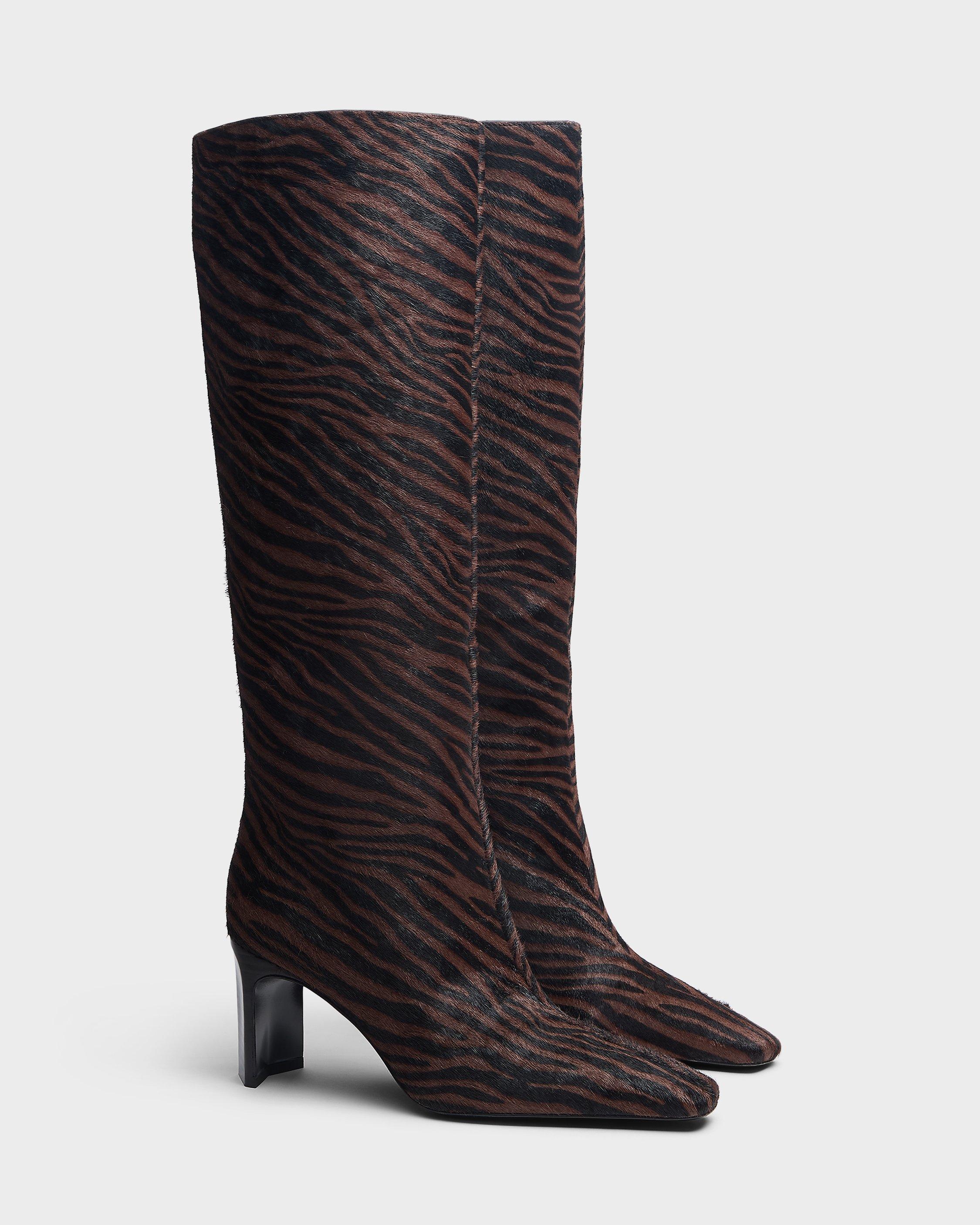Kristie Calf Hair Knee-High Boot image number 3