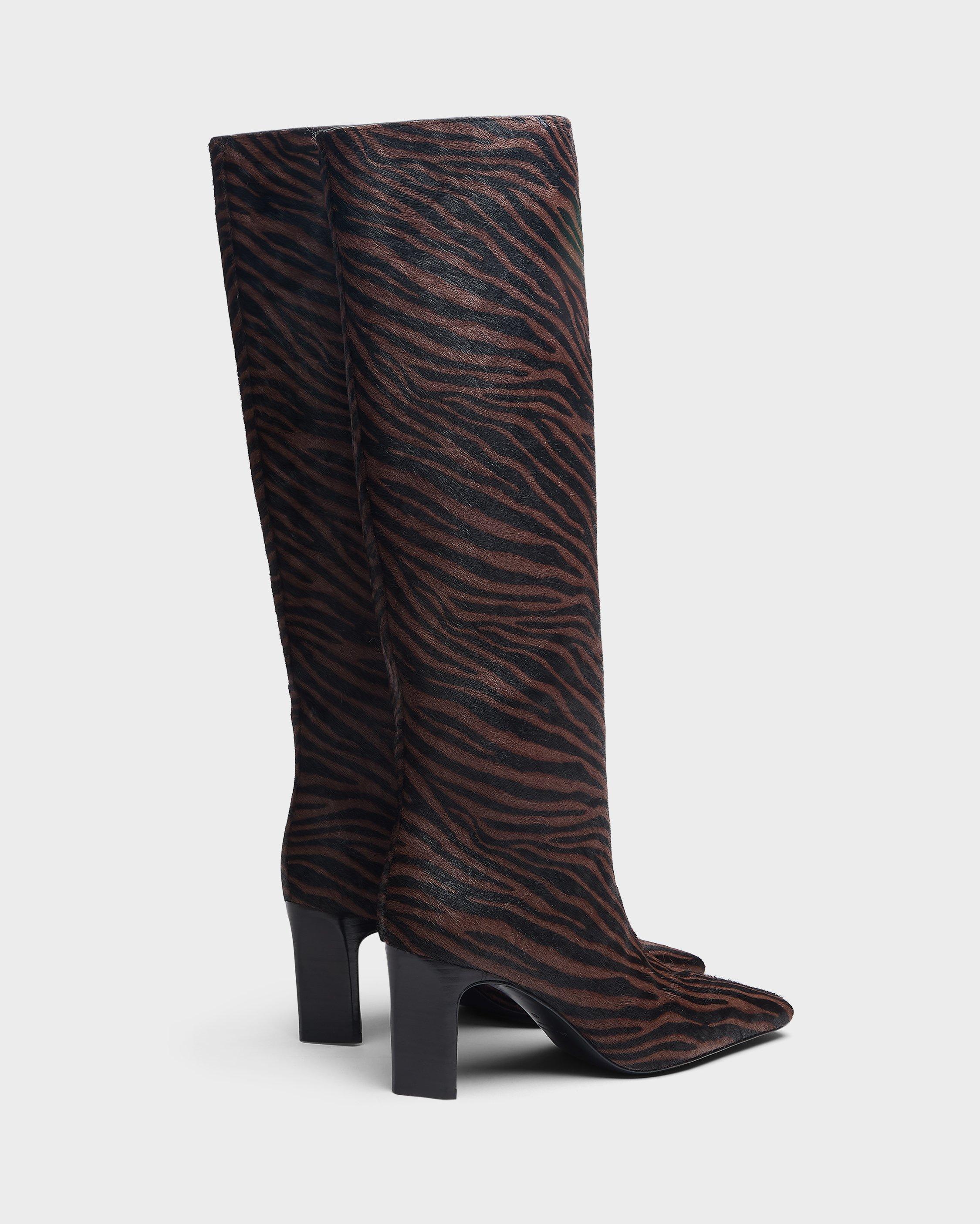 Kristie Calf Hair Knee-High Boot image number 4