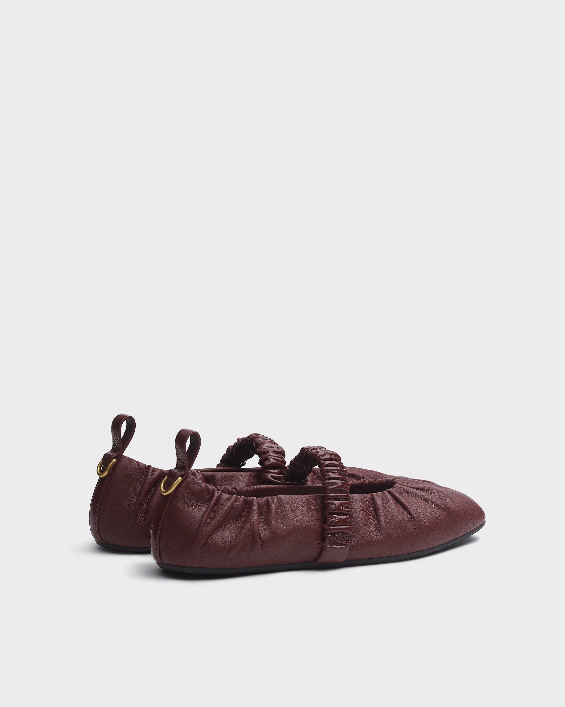 Spire Ruched Leather Mary Janes image number 4