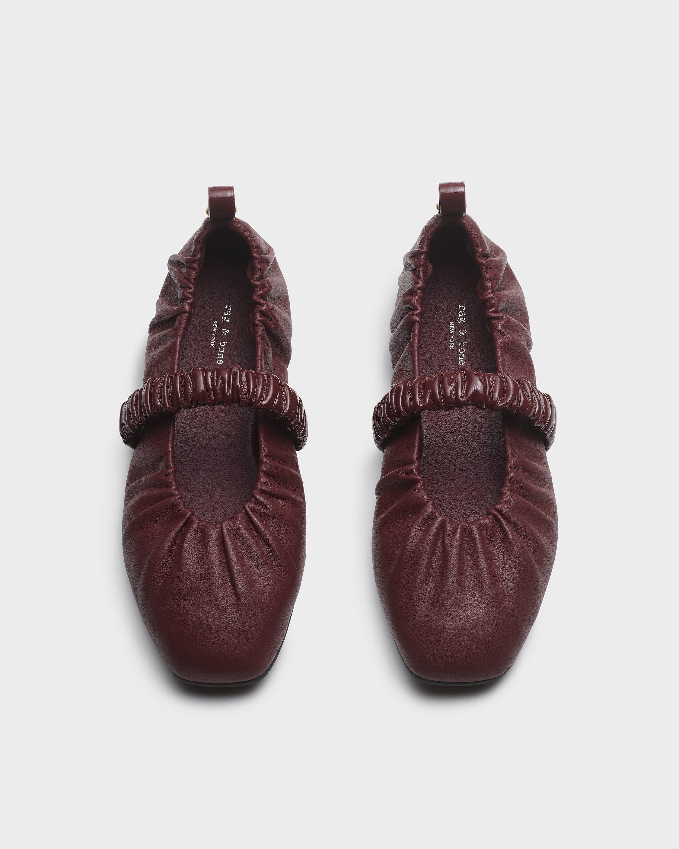Spire Ruched Leather Mary Janes image number 5
