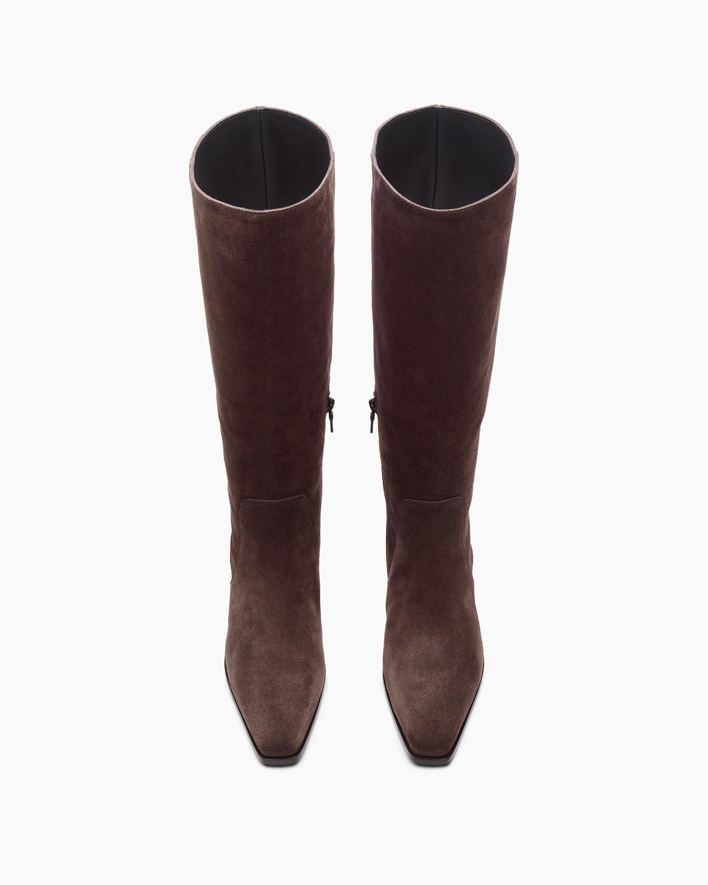 Joni Italian Suede Knee-High Boots image number 5