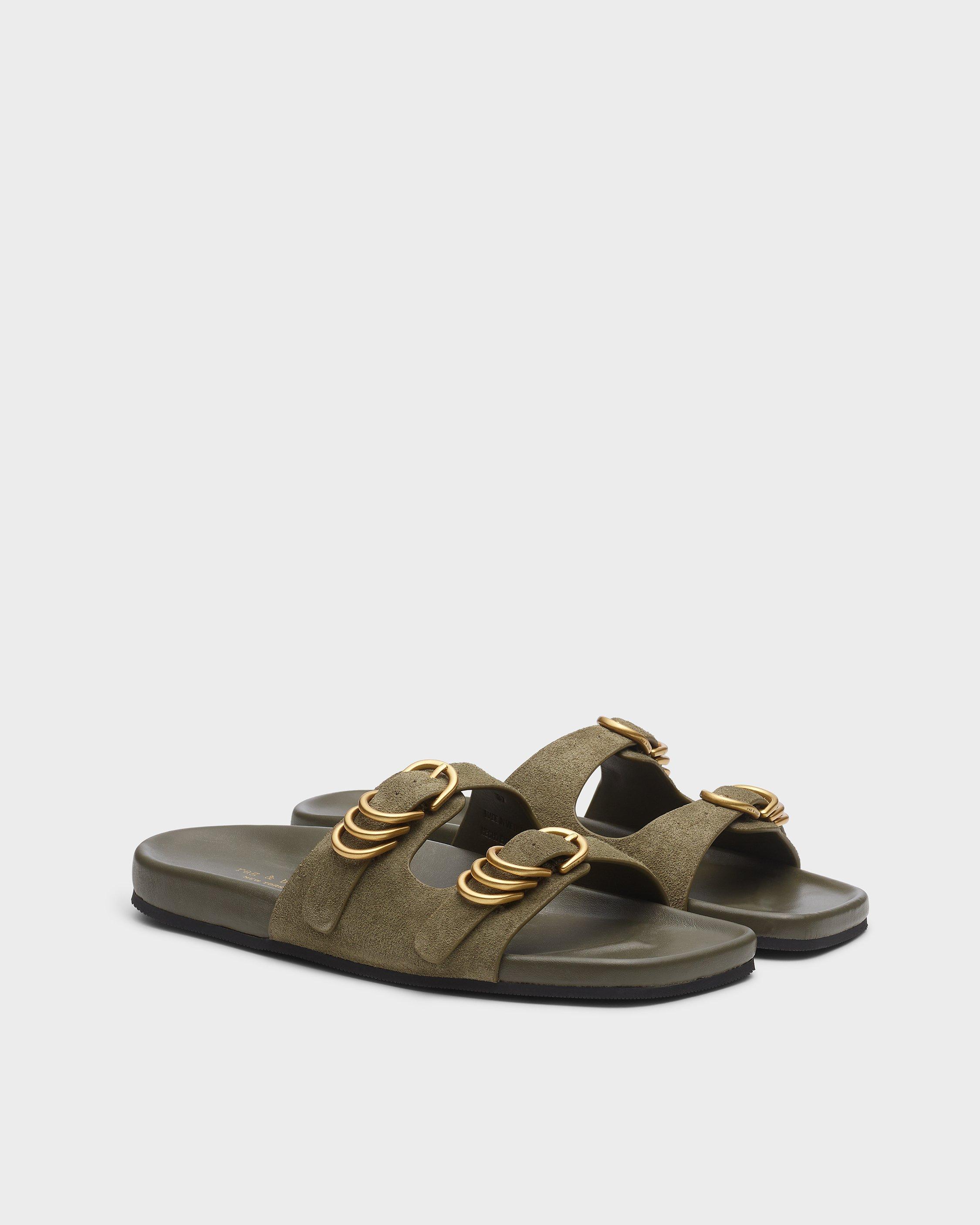 Rue Suede Slides image number 3
