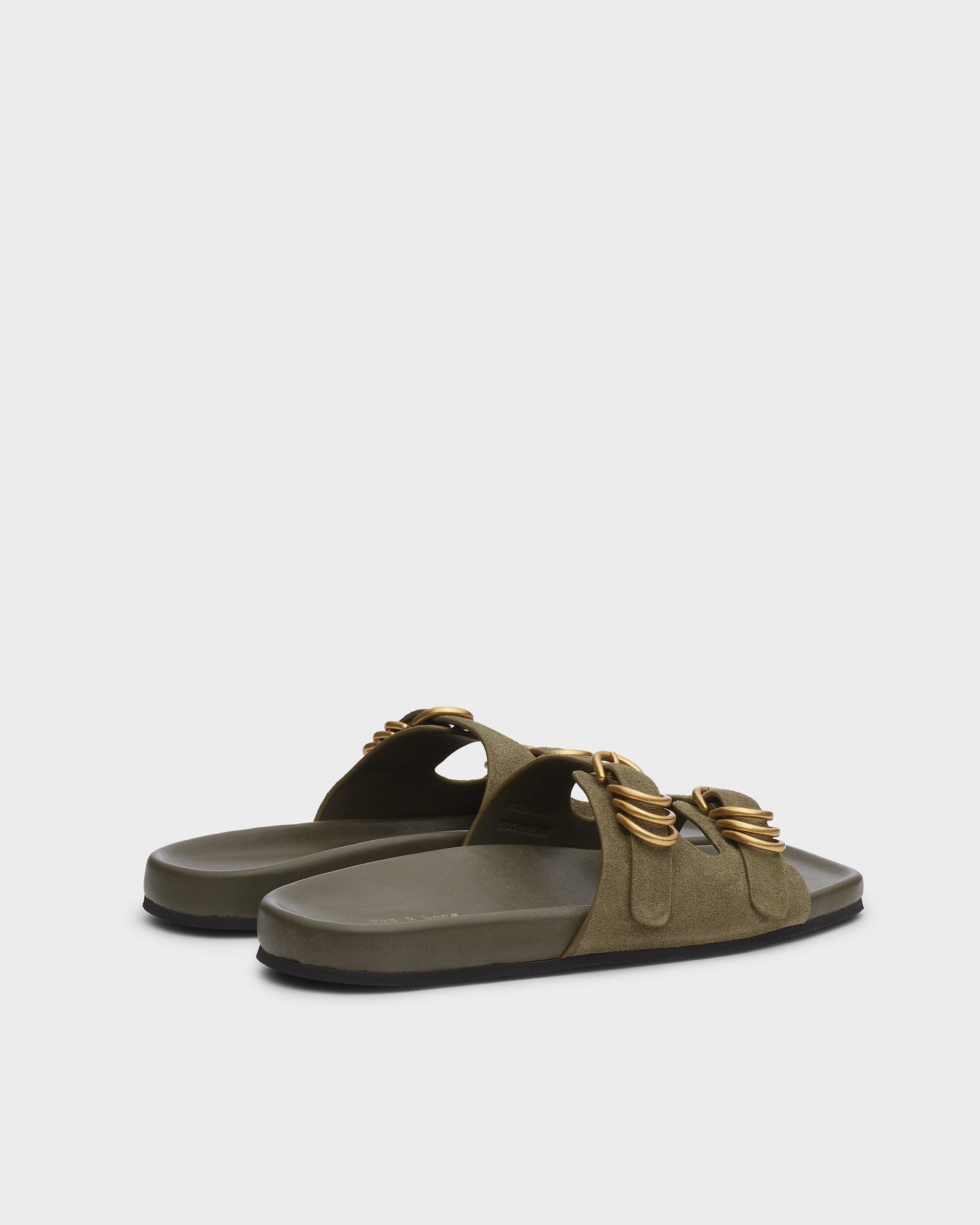 Rue Suede Slides image number 4