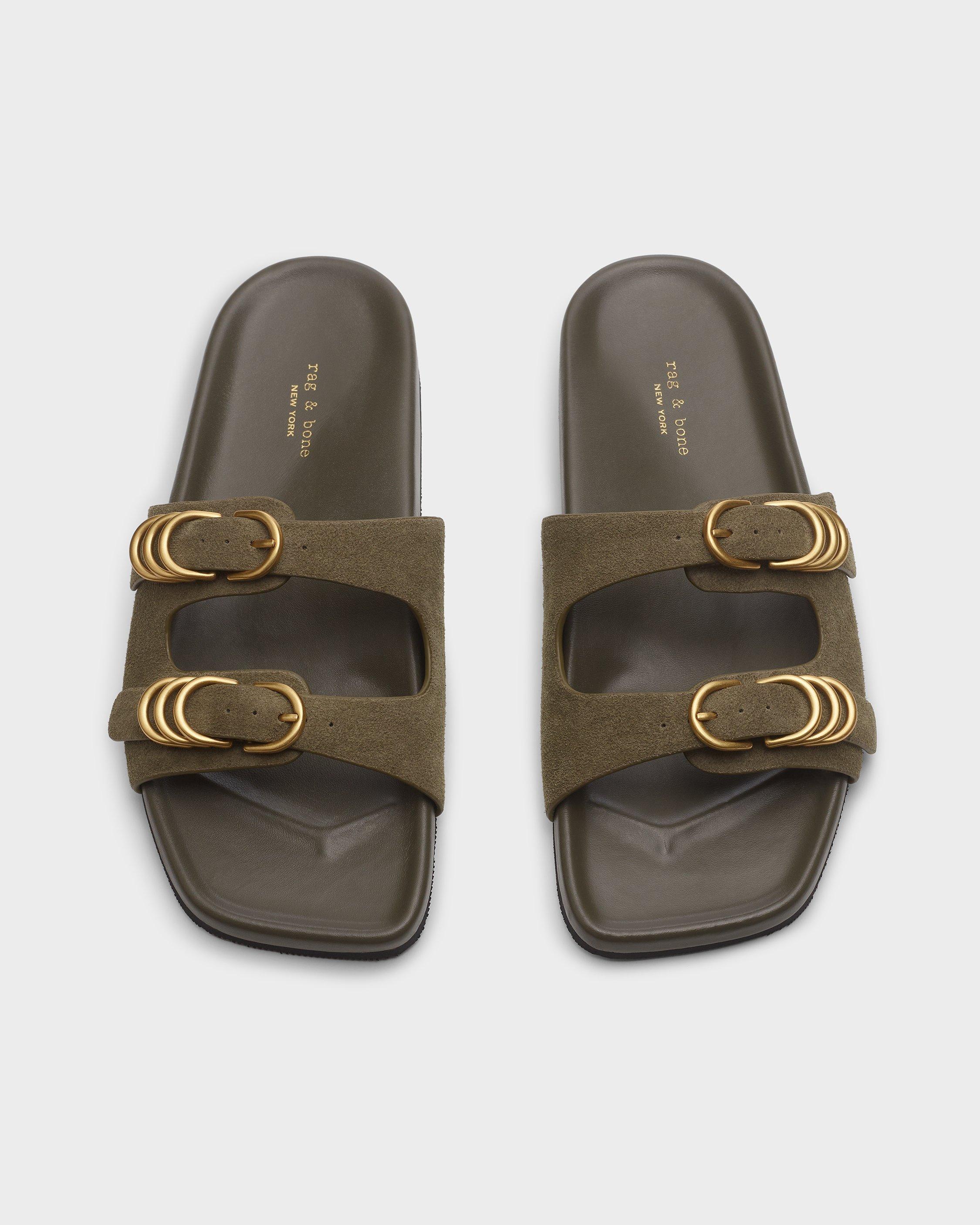 Rue Suede Slides image number 5