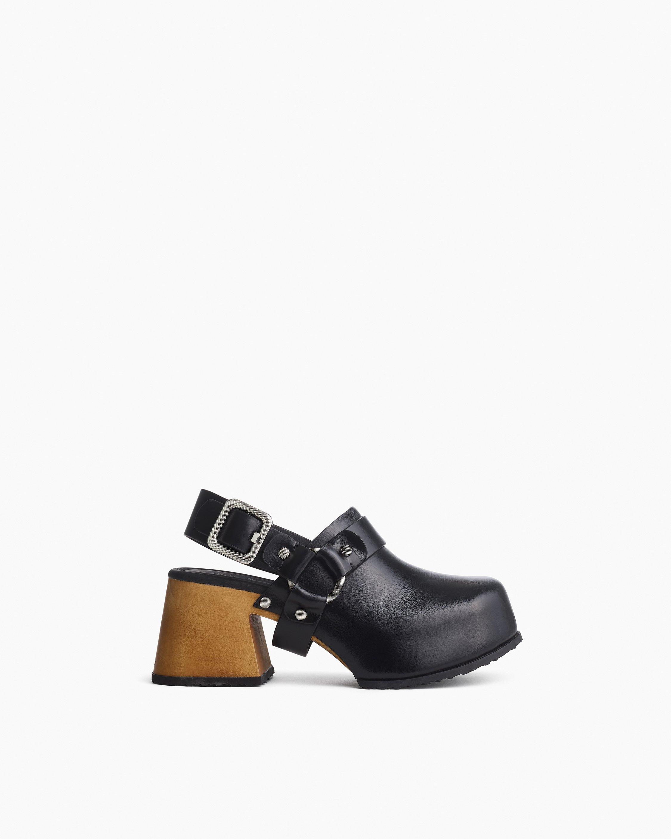 Farrah Leather Harness Clogs image number 1