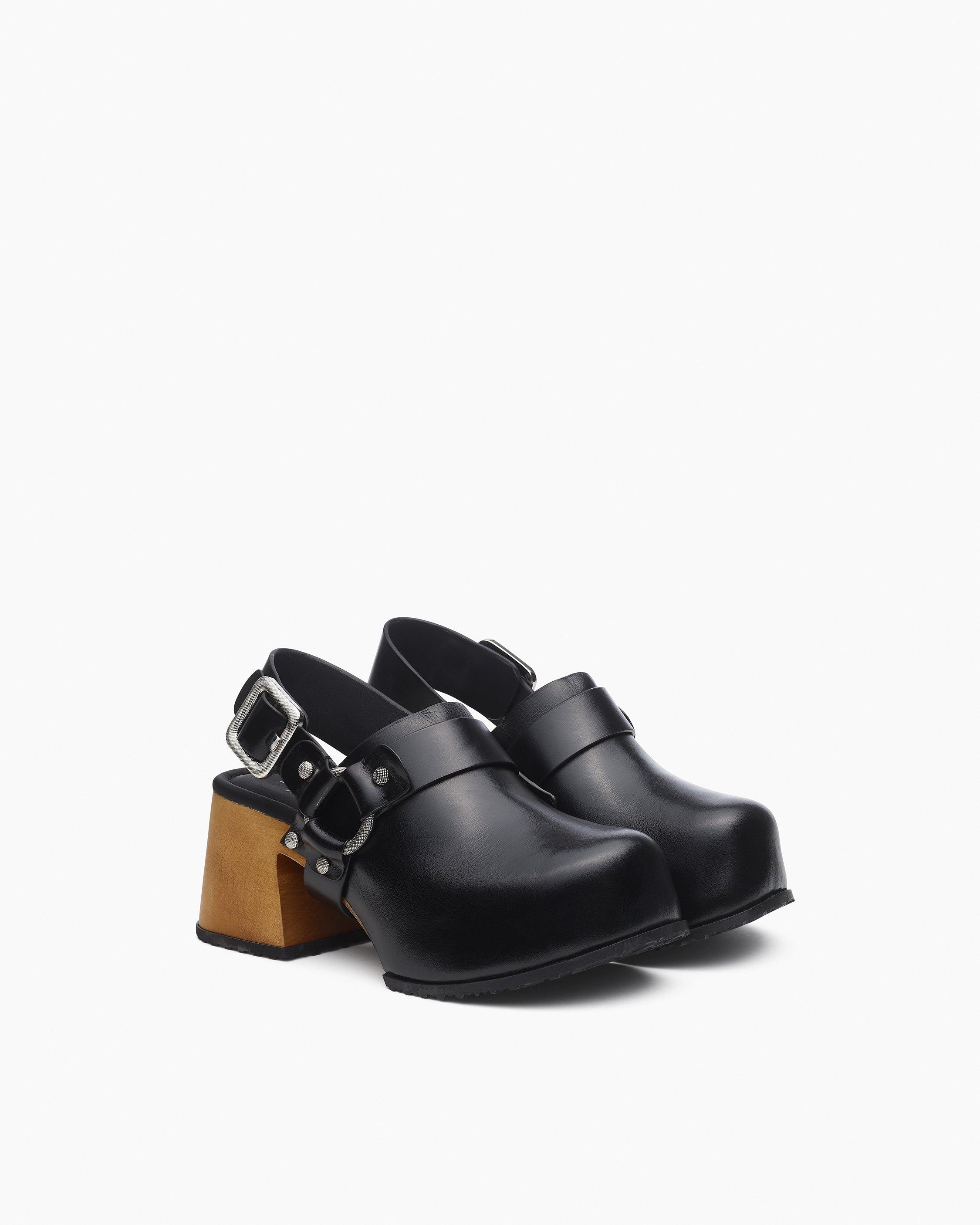 Farrah Leather Harness Clogs image number 3