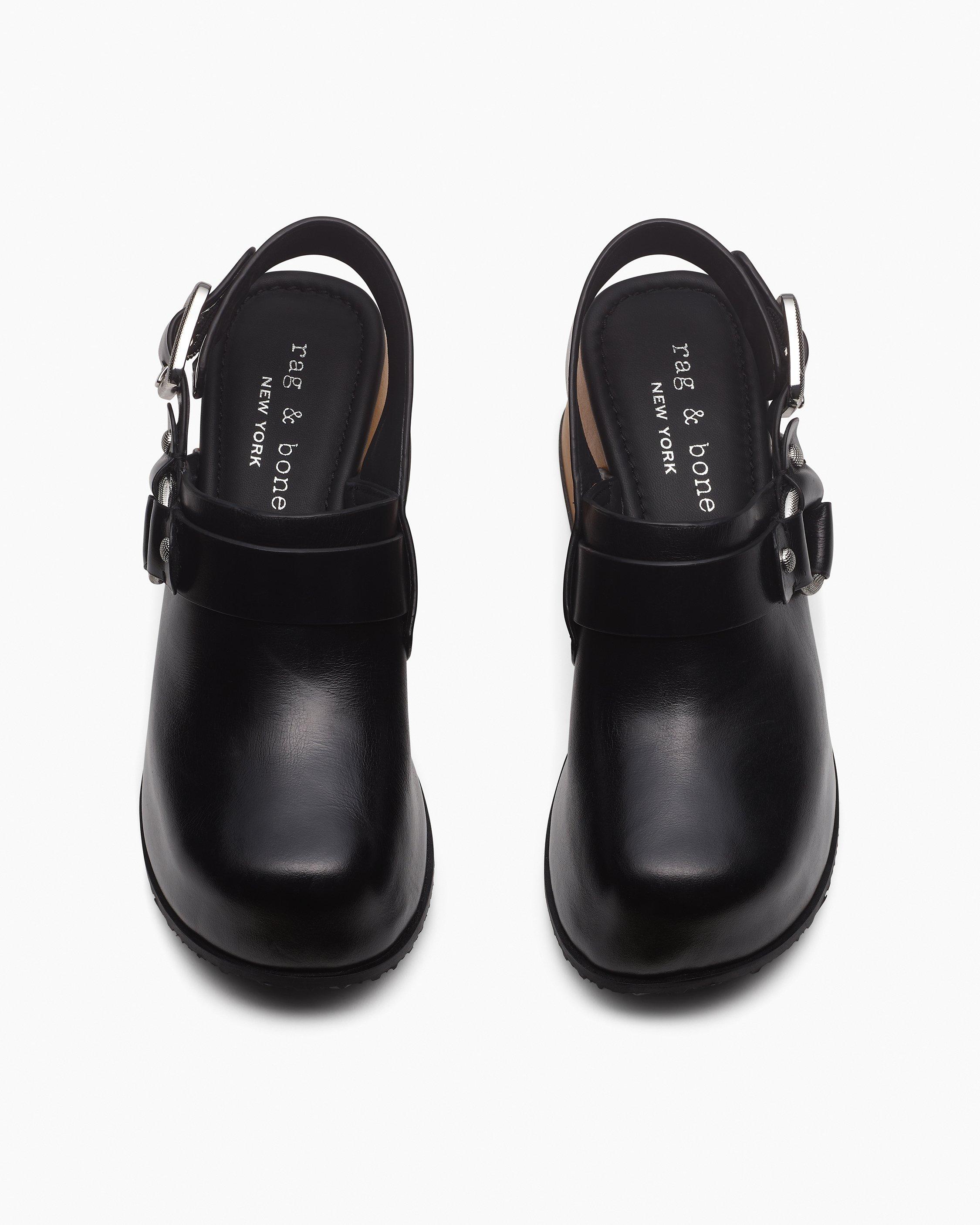 Farrah Leather Harness Clogs image number 5