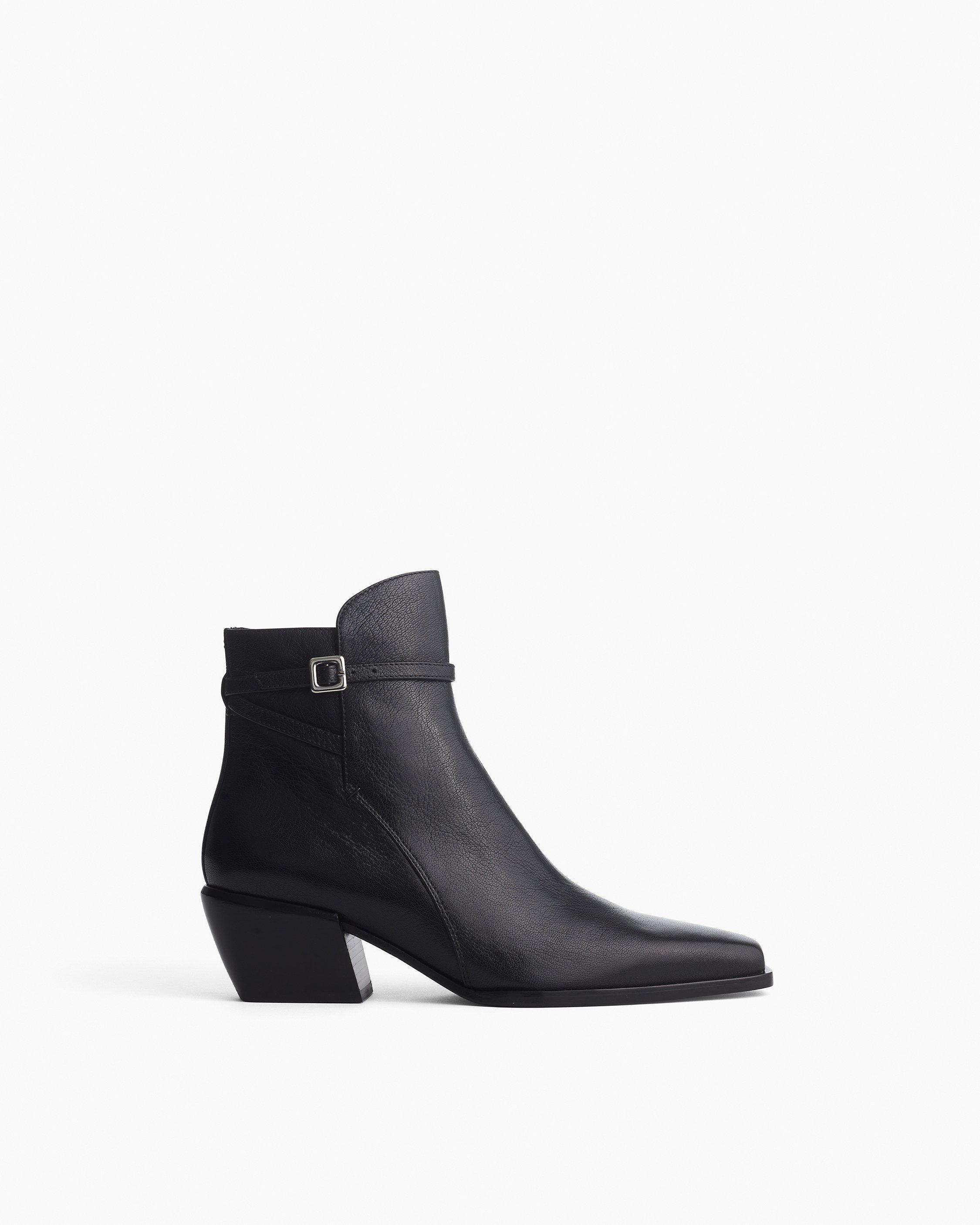 Joni Leather Buckle Boots image number 1