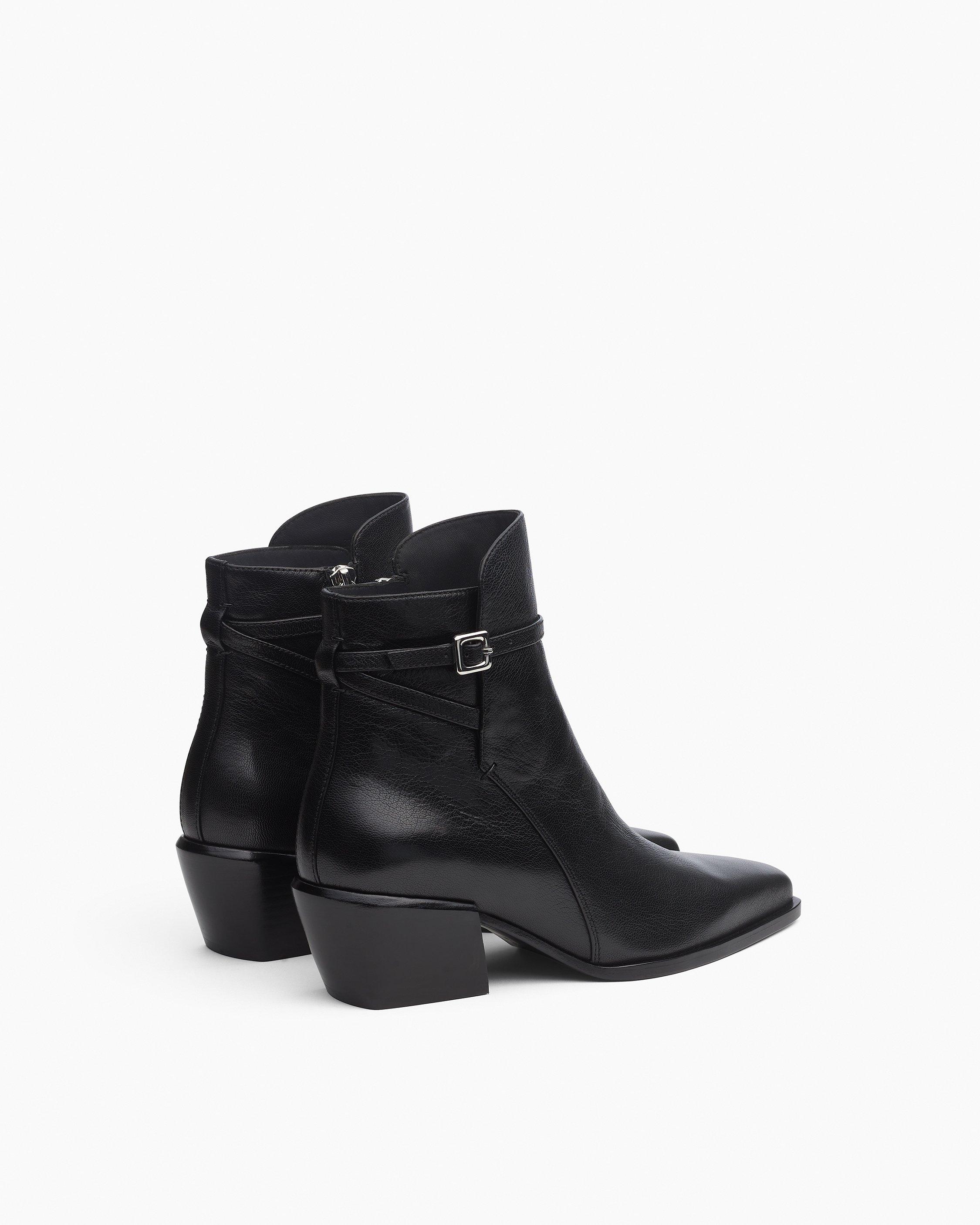 Joni Leather Buckle Boots image number 4