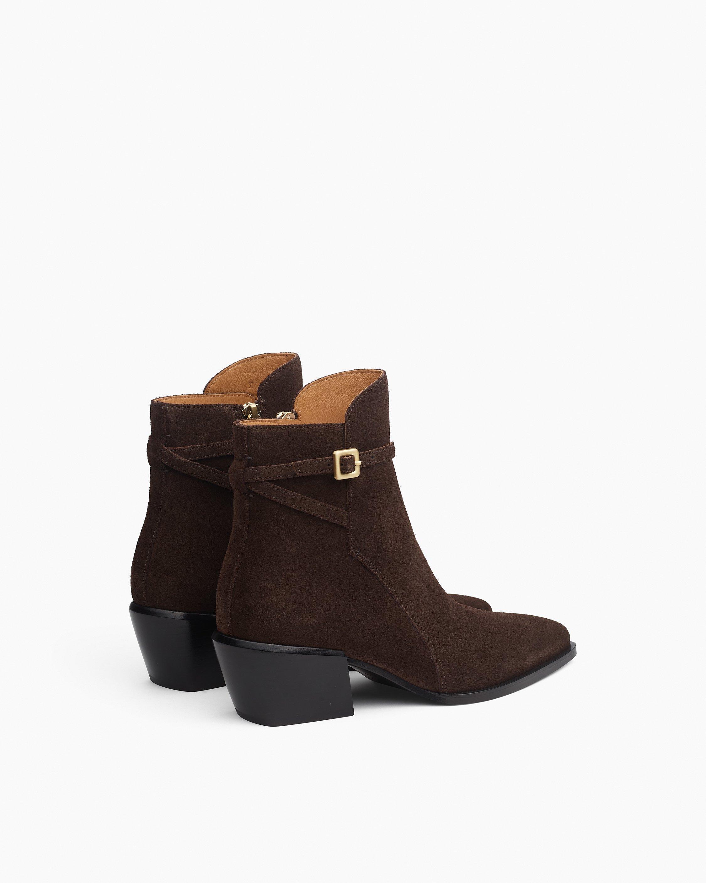 Joni Suede Buckle Boots image number 3
