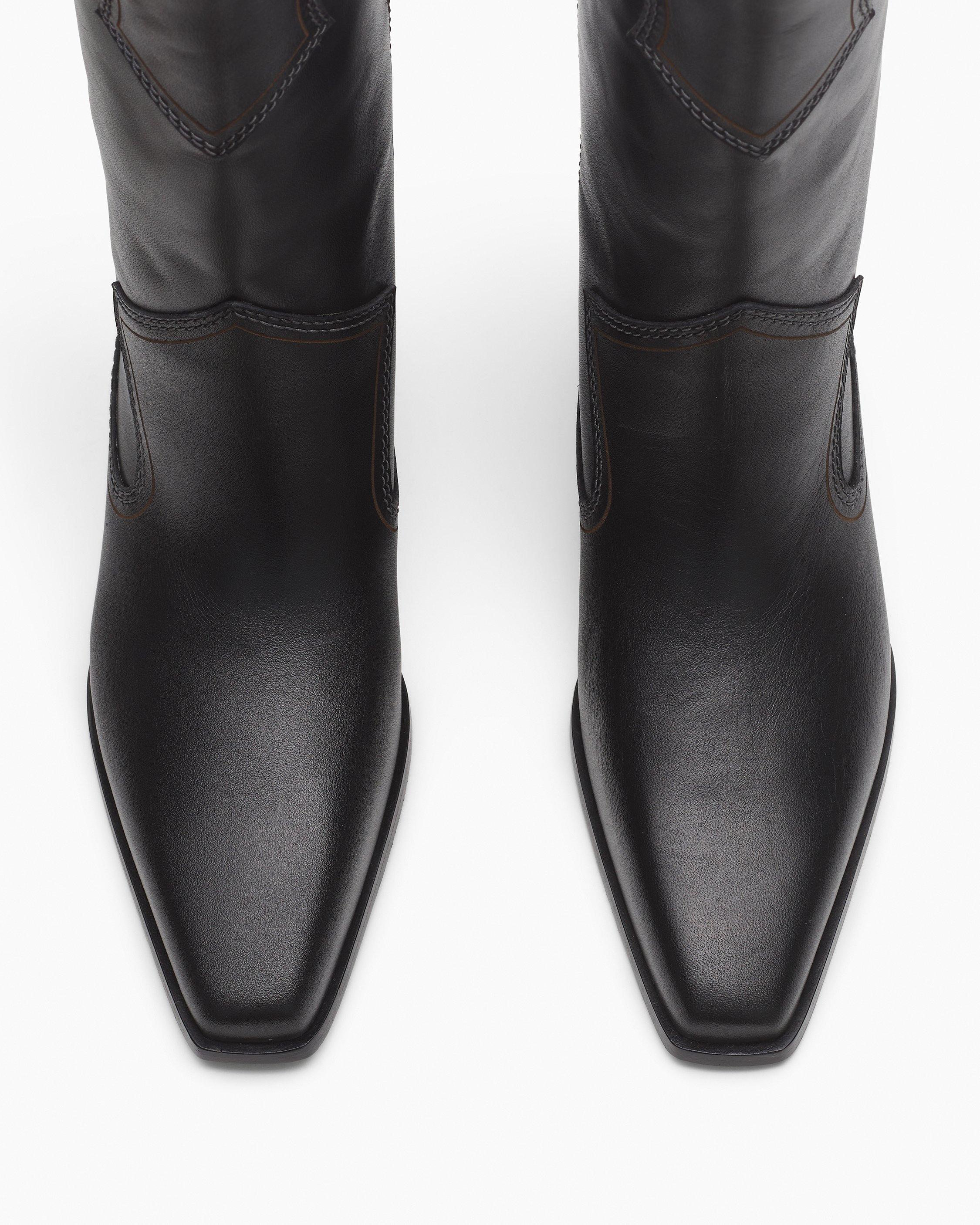 Joni Leather Cowboy Boots image number 6