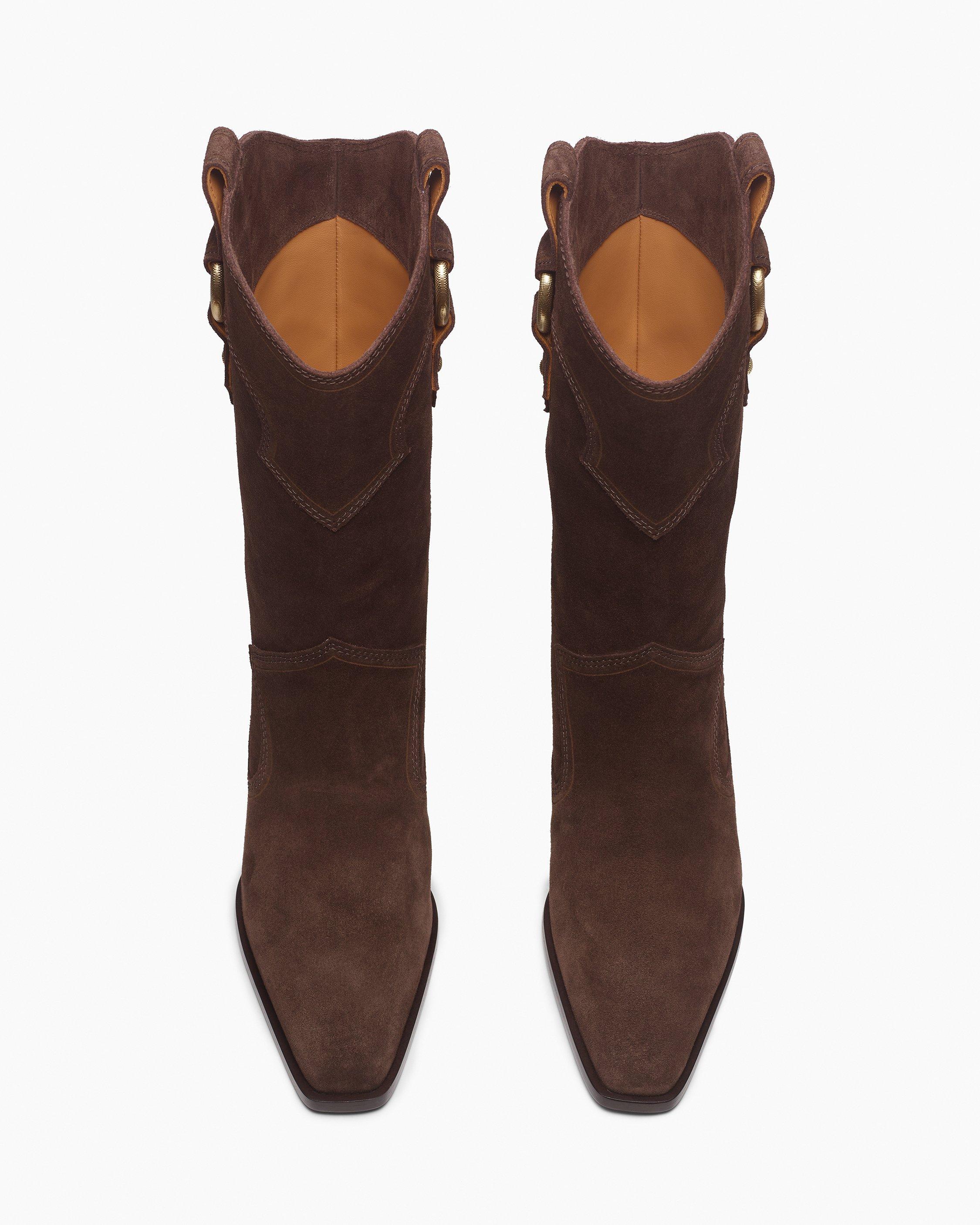 Joni Suede Cowboy Boots image number 5
